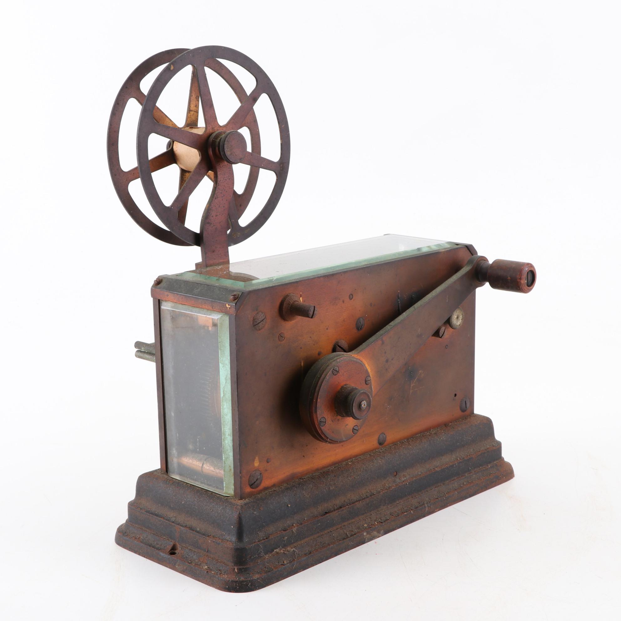 Gamewell Co. Cast Iron Telegraphic Fire Alarm Machine, Patent Date 1909