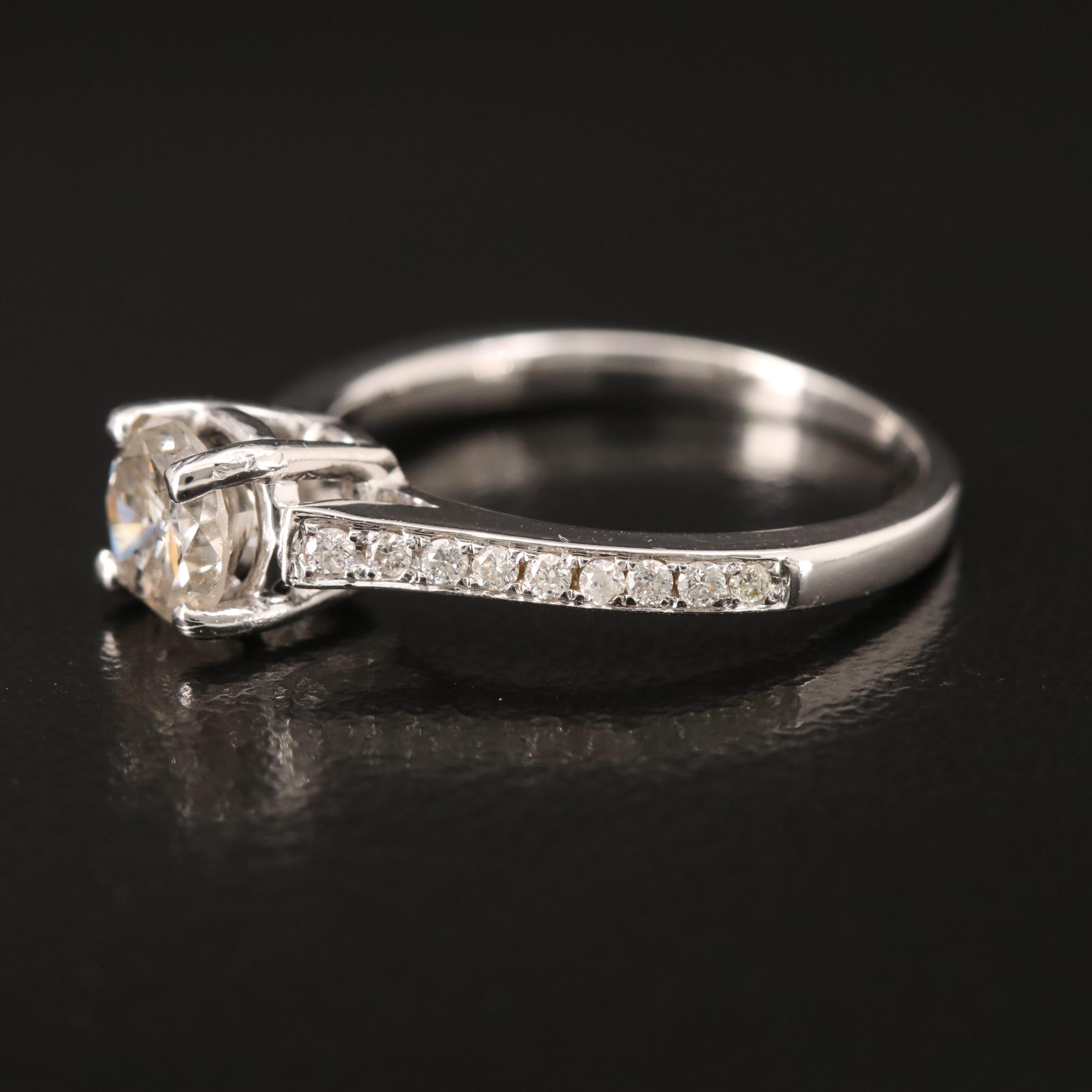 18K 0.79 CTW Diamond Ring