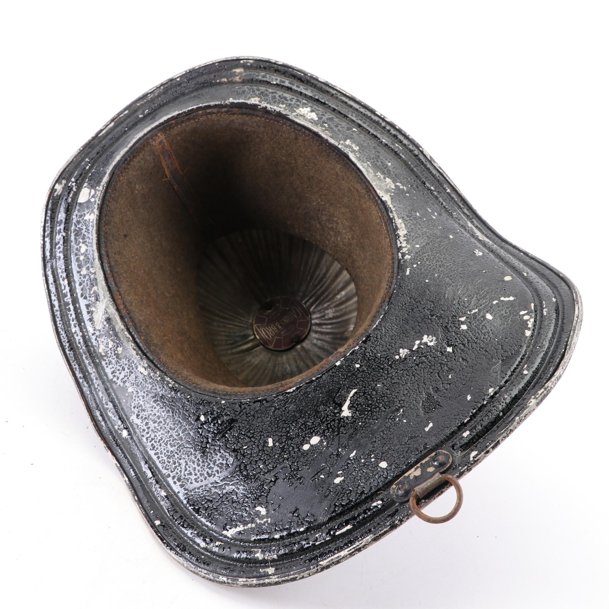 Cairns & Bro. New York "Northfield 1 FD" Firefighting Helmet, Early-Mid 20th C.