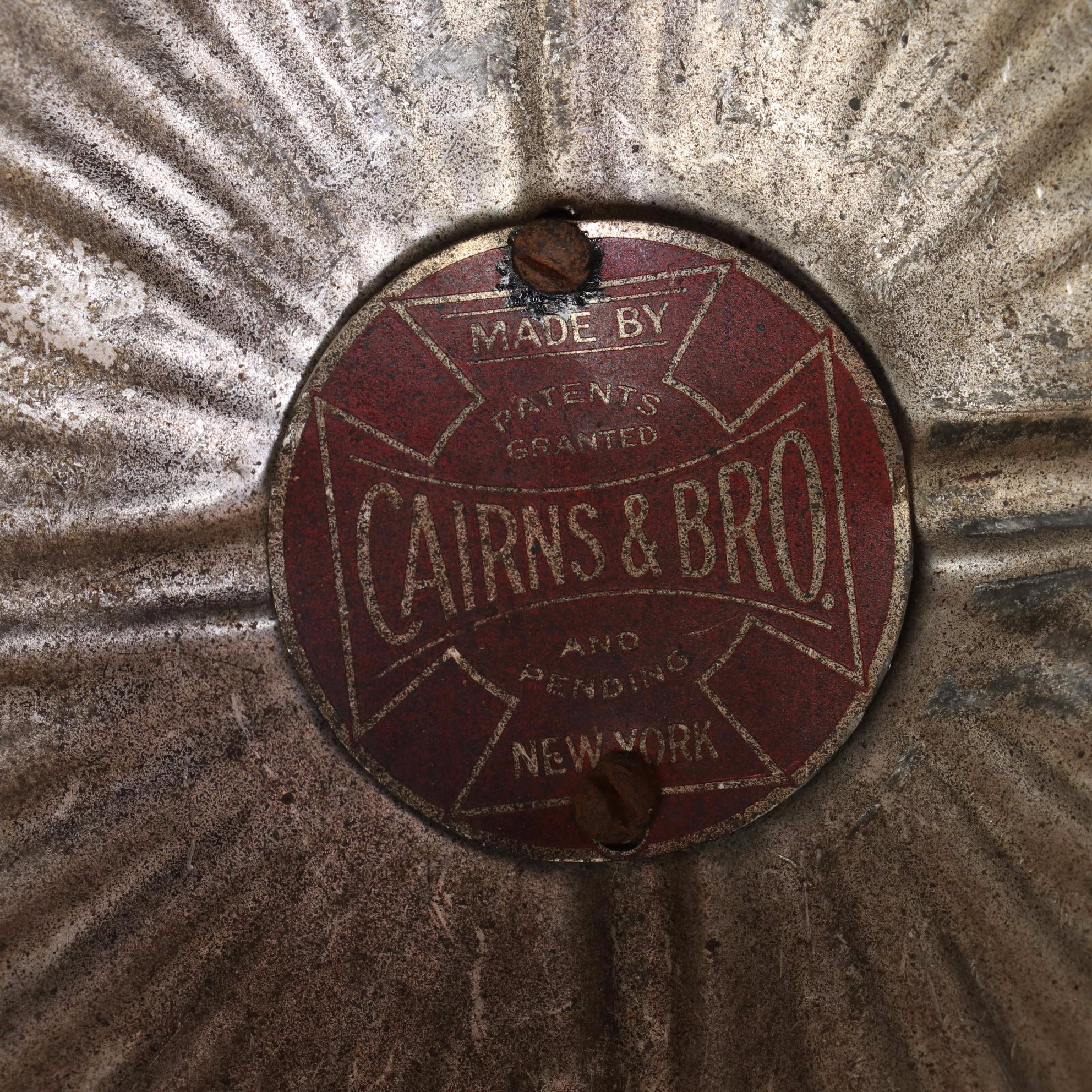 Cairns & Bro. New York "Northfield 1 FD" Firefighting Helmet, Early-Mid 20th C.