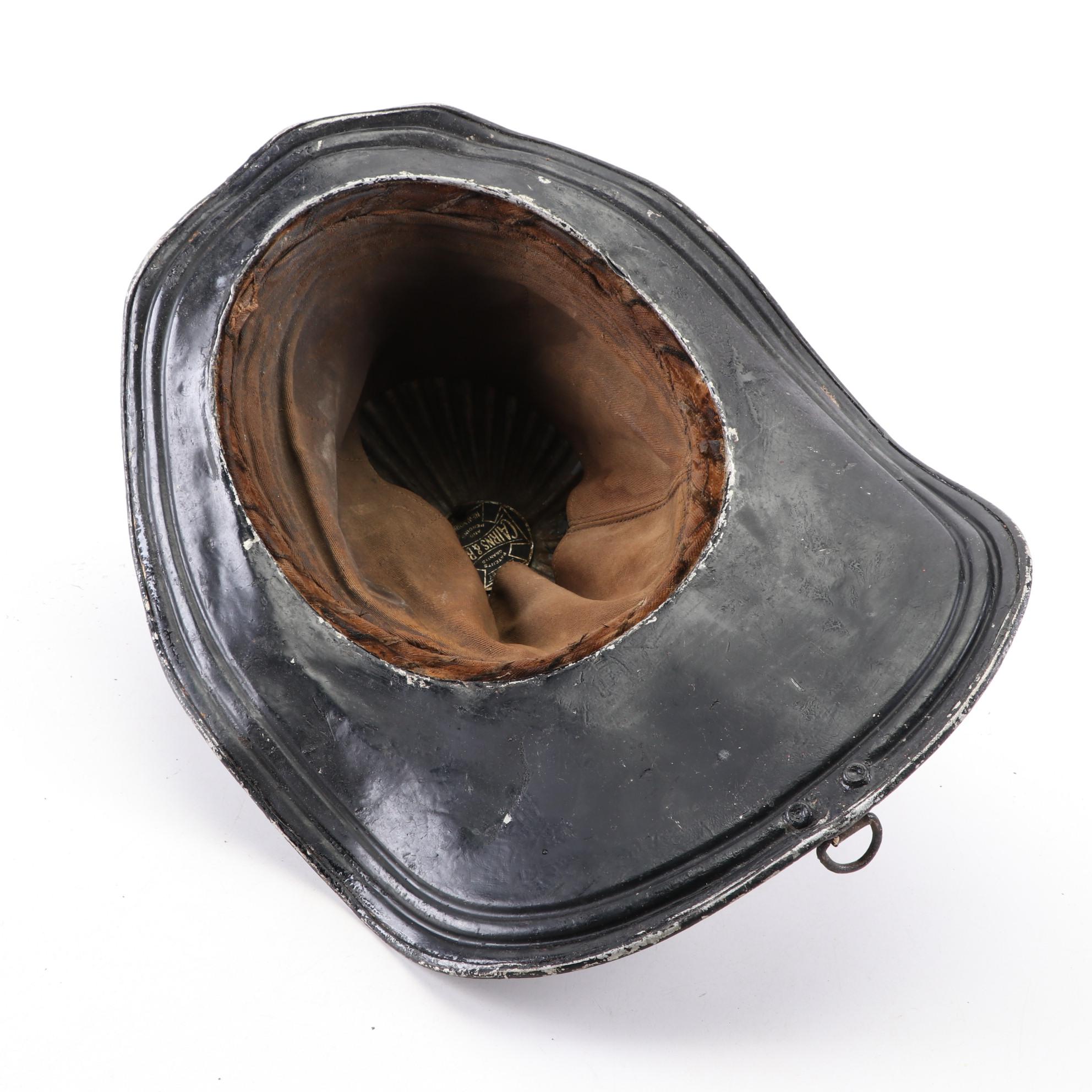 Cairns & Bros. "6 PFD" and "Somers Point 1 FD" Firefighting Helmets