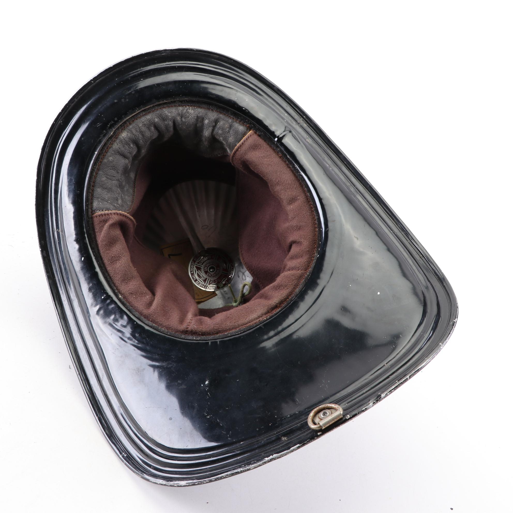 Cairns & Bros. "6 PFD" and "Somers Point 1 FD" Firefighting Helmets