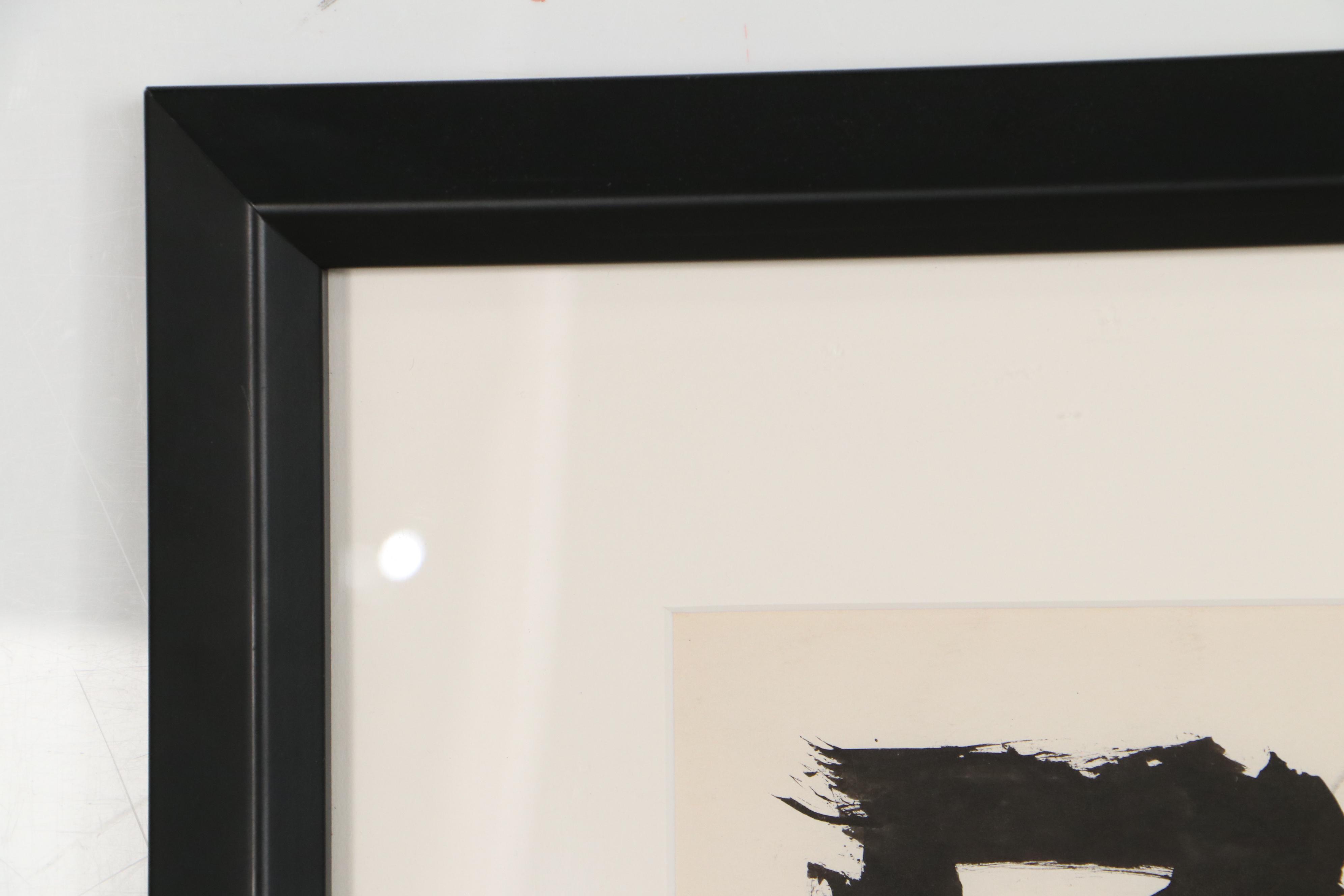 Jack Meanwell Abstract Watercolor Painting, 1994