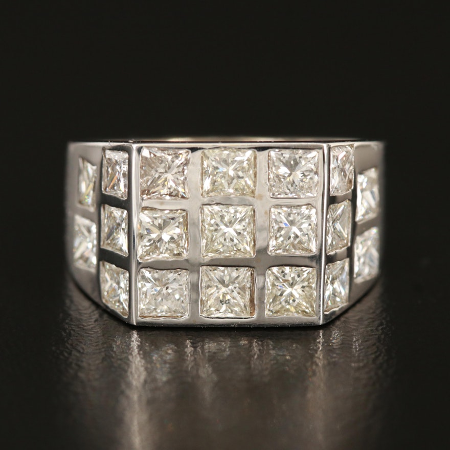 14K 4.09 CTW Diamond Ring