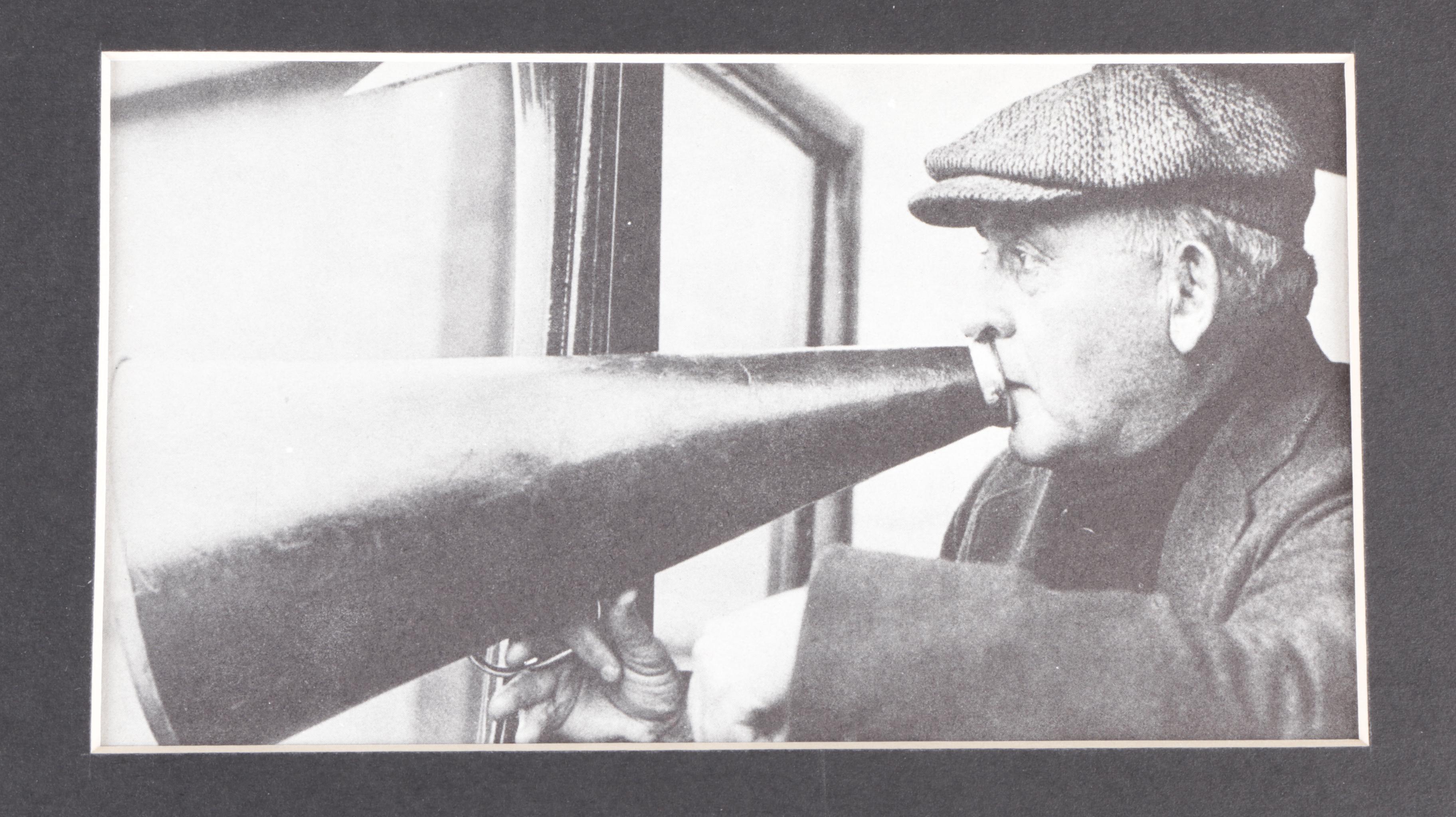 Amos Alonzo Stagg "University of Chicago Legendary Football Coach" Signature Cut