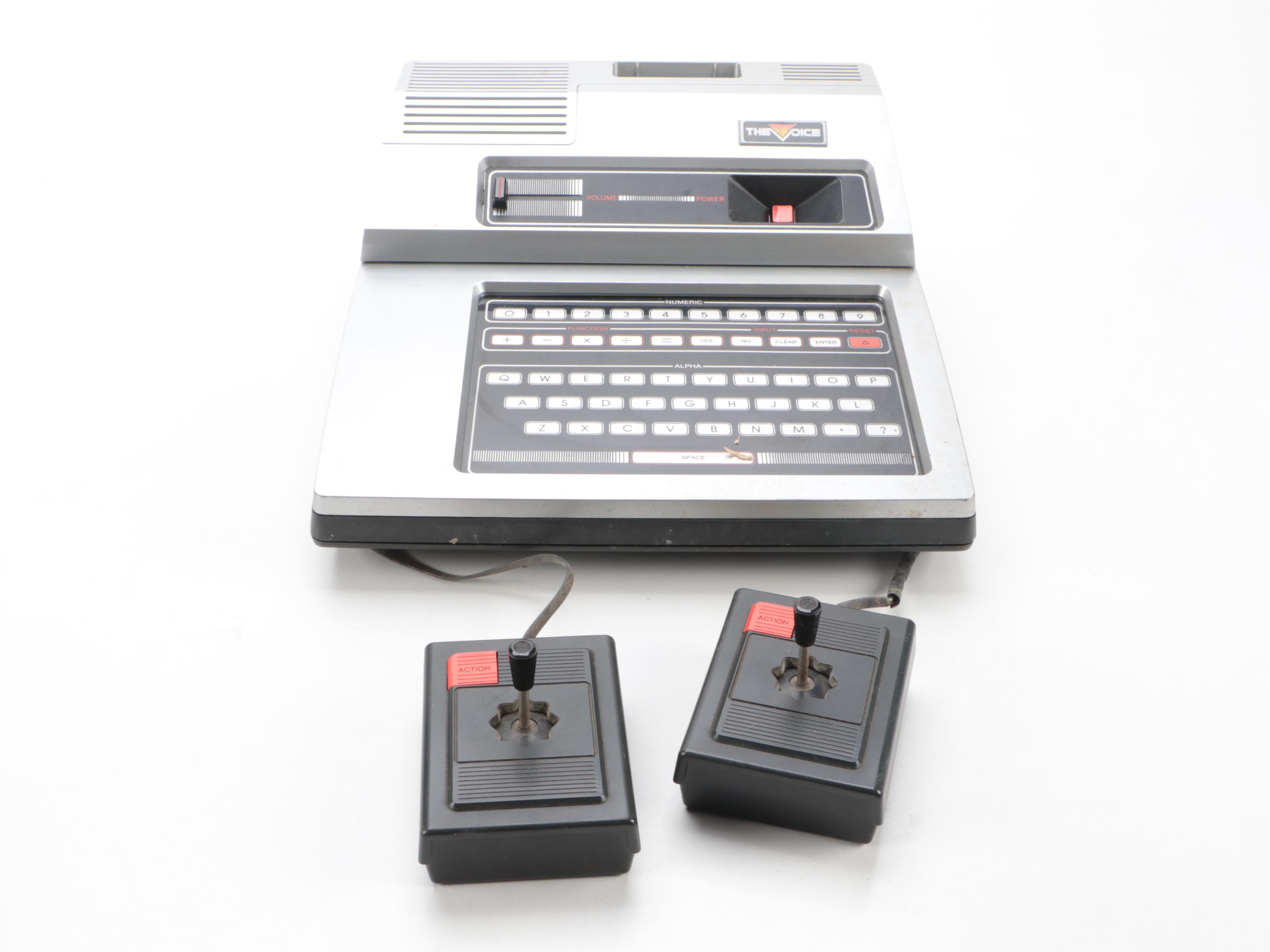 Magnavox Odyssey The Voice Console, "Odyssey 2" Game Cartridges and Accessories