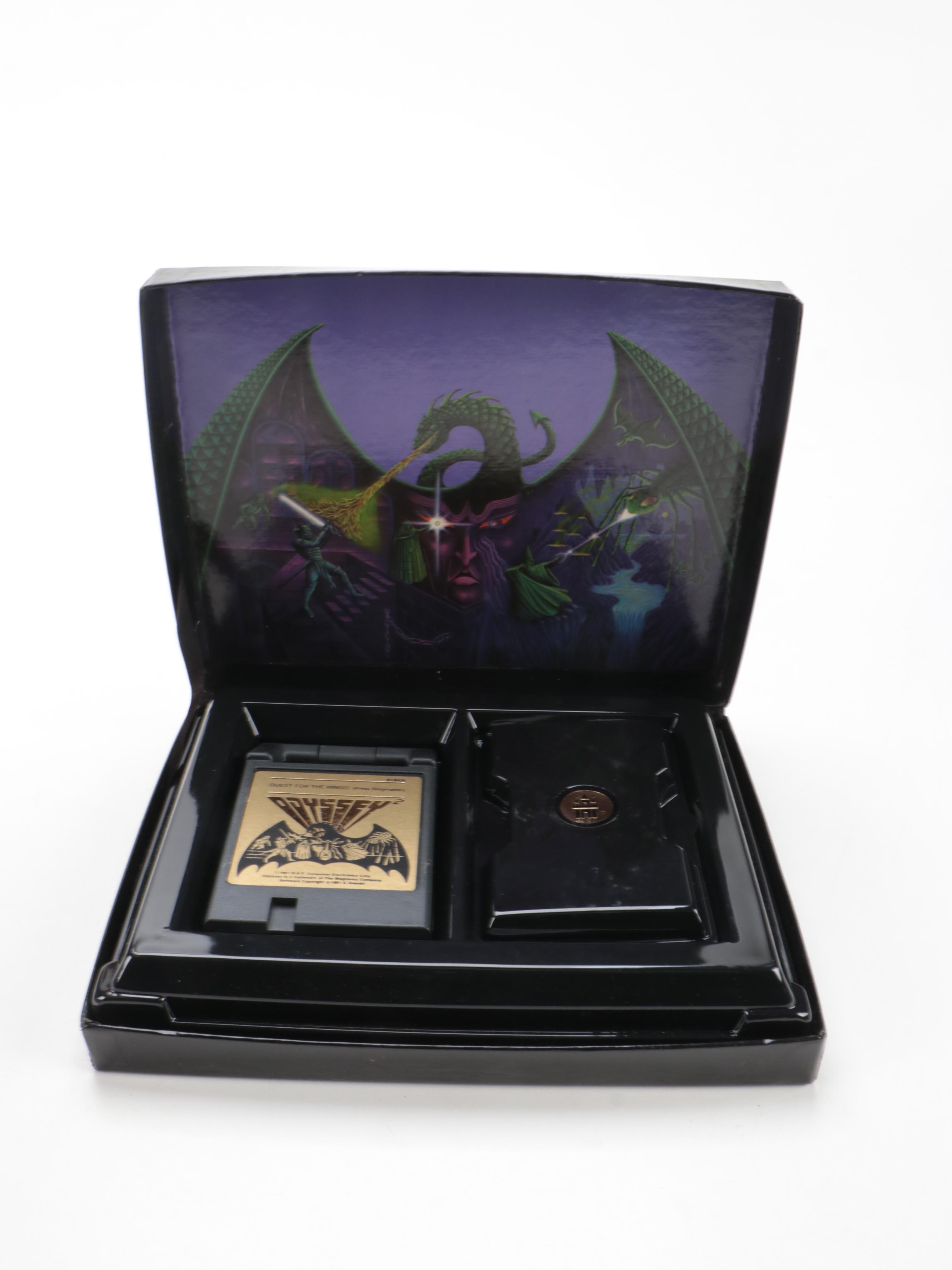 Magnavox Odyssey The Voice Console, "Odyssey 2" Game Cartridges and Accessories