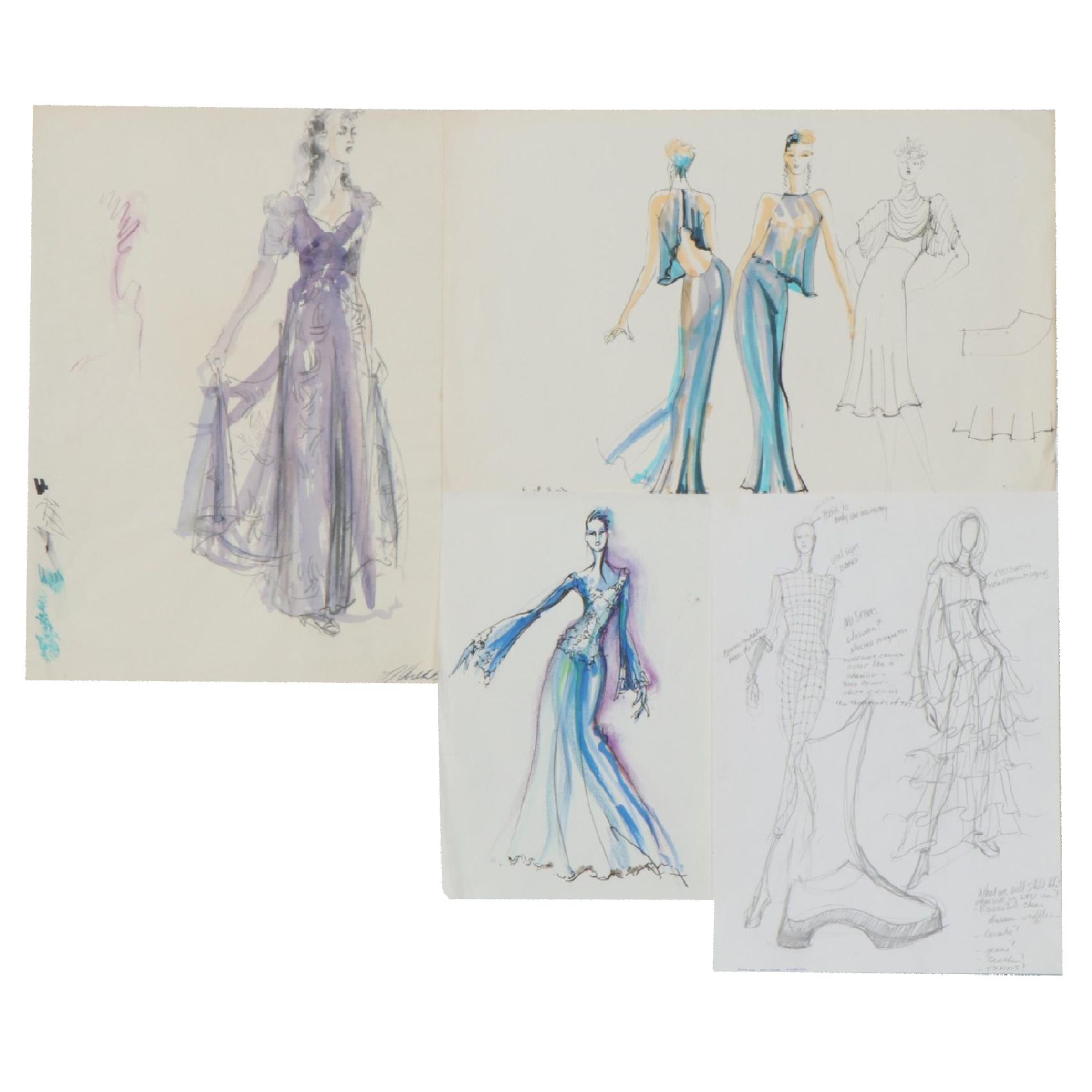 Margaret Voelker-Ferrier Fashion Illustrations