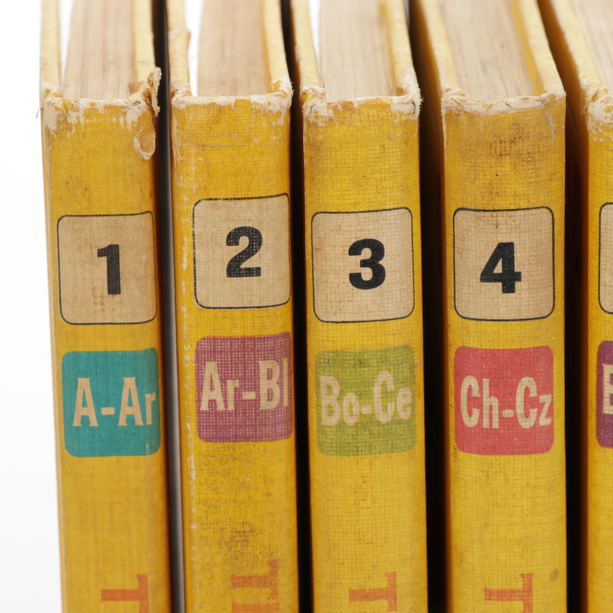 "The Golden Book Encyclopedia" Partial Set by Bertha Morris Parker, 1970