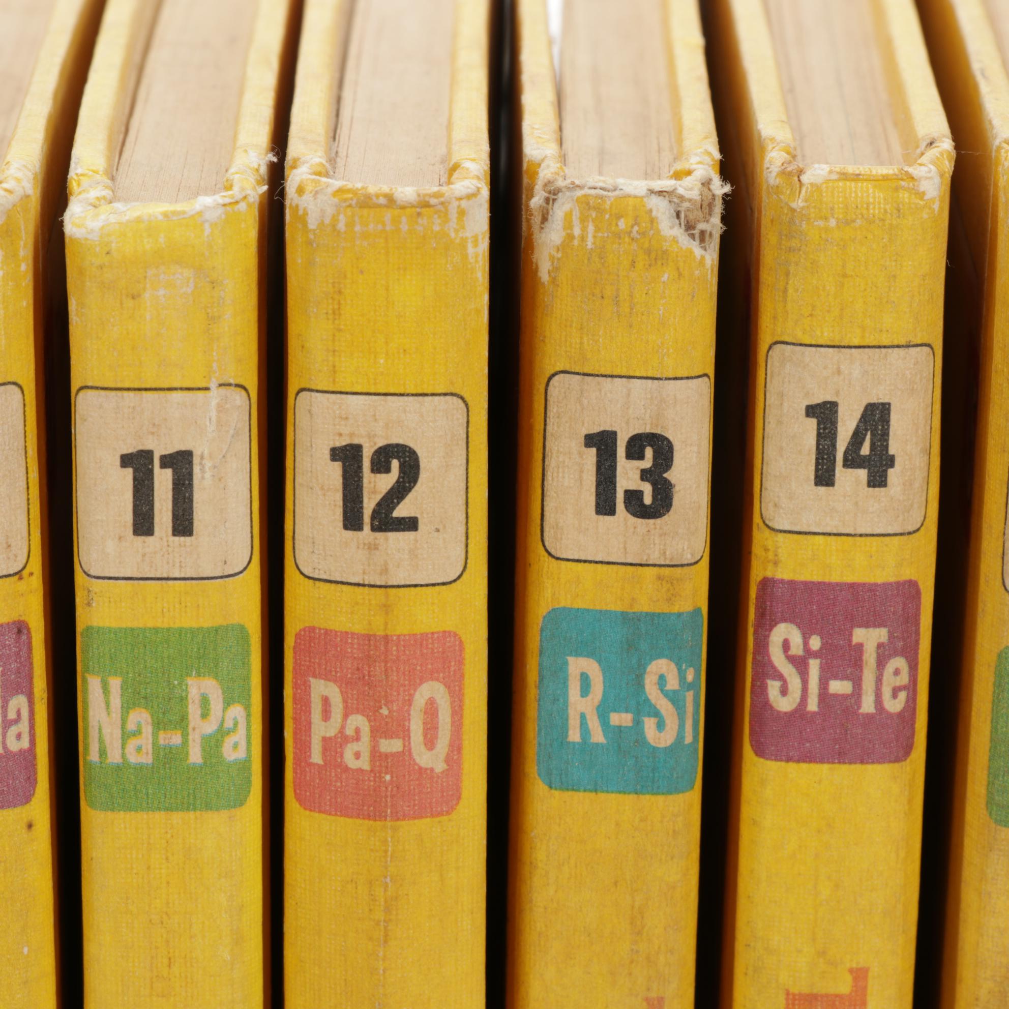 "The Golden Book Encyclopedia" Partial Set by Bertha Morris Parker, 1970