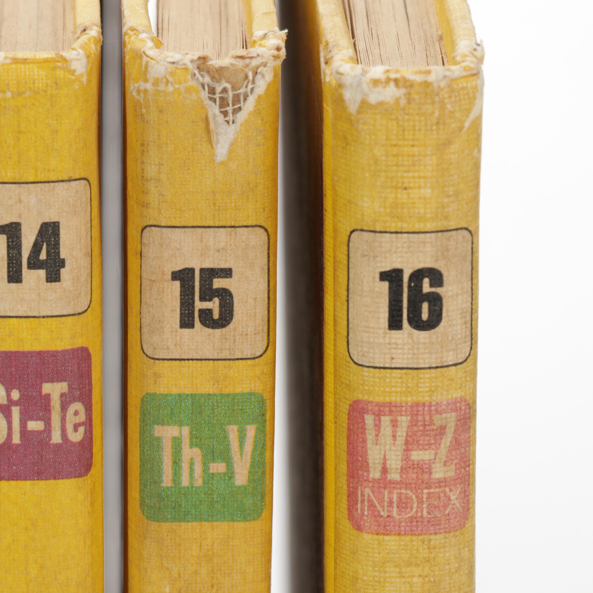 "The Golden Book Encyclopedia" Partial Set by Bertha Morris Parker, 1970