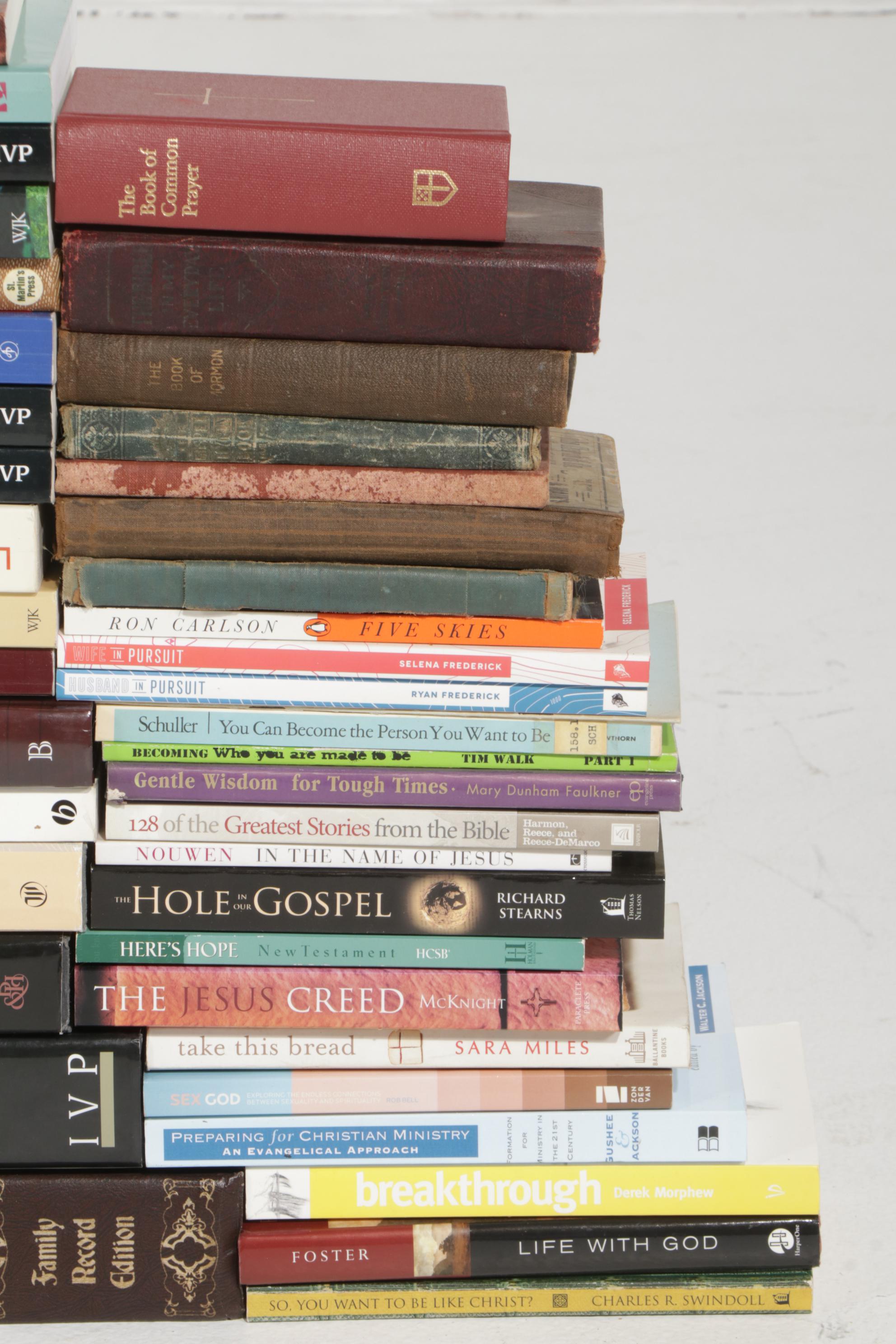 "Jesus Calling" by Sarah Young and More Religion and Theology Books