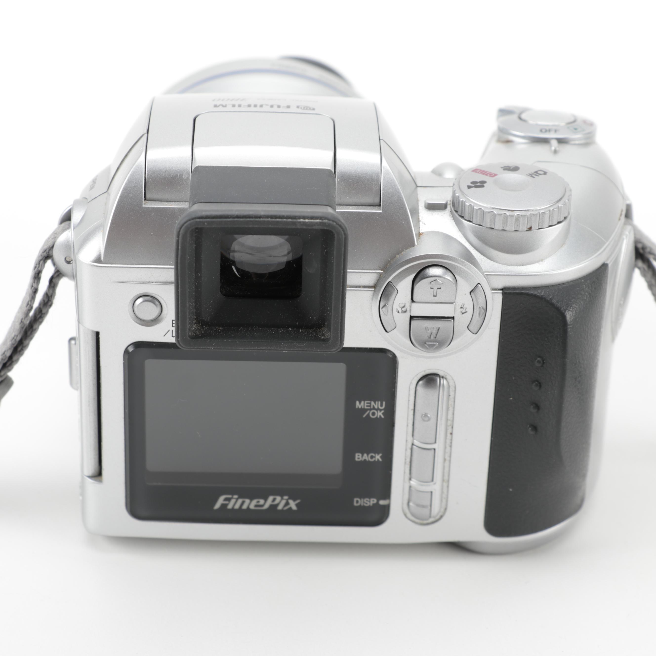 Kodak Disc 4000 Disc Camera and FujiFilm FinePix 3800 Digital Camera