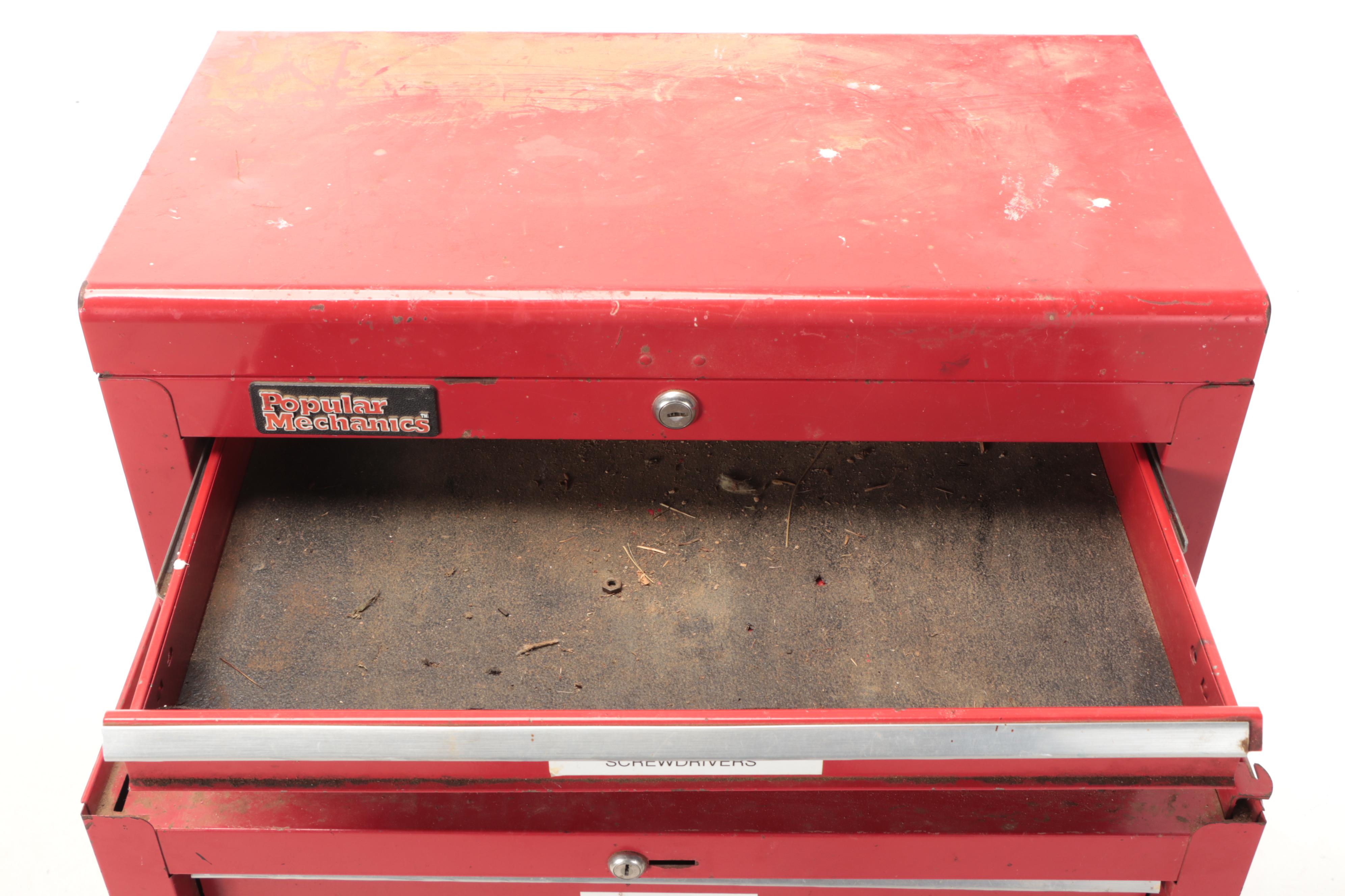 "Popular Mechanics" Tool Chest on Wheels