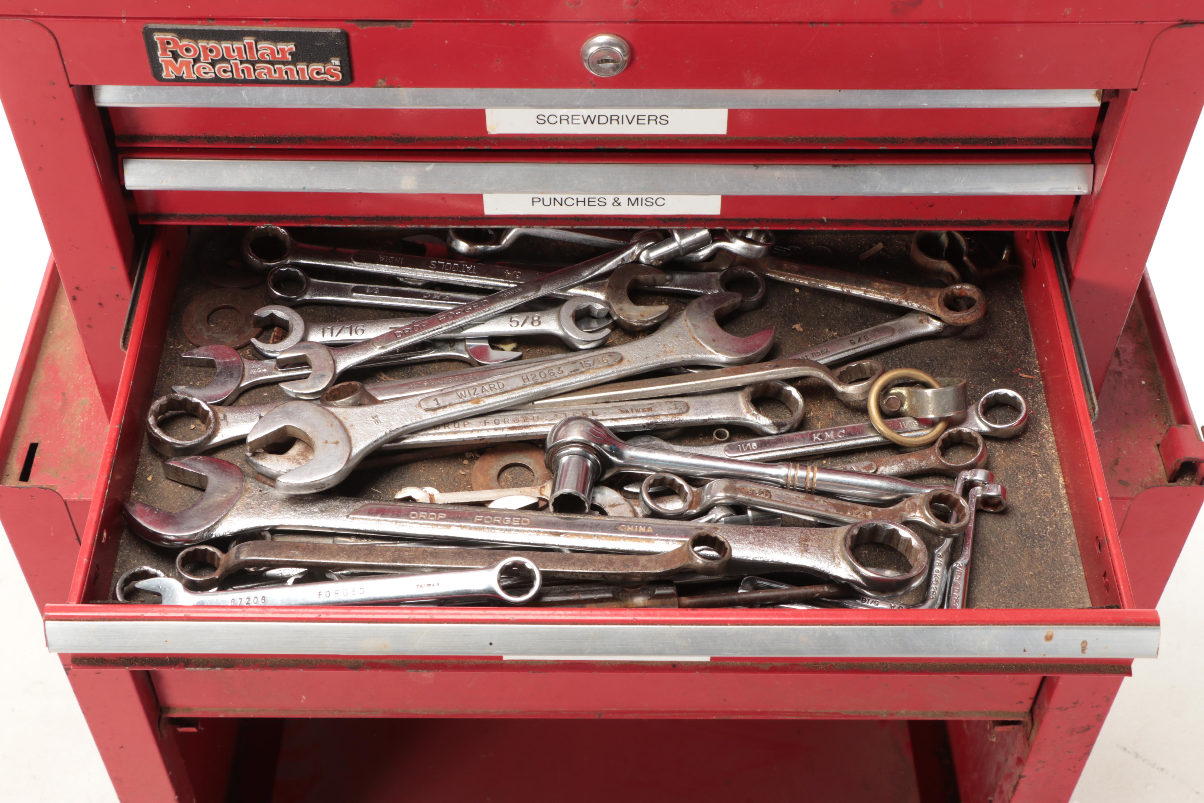 "Popular Mechanics" Tool Chest on Wheels