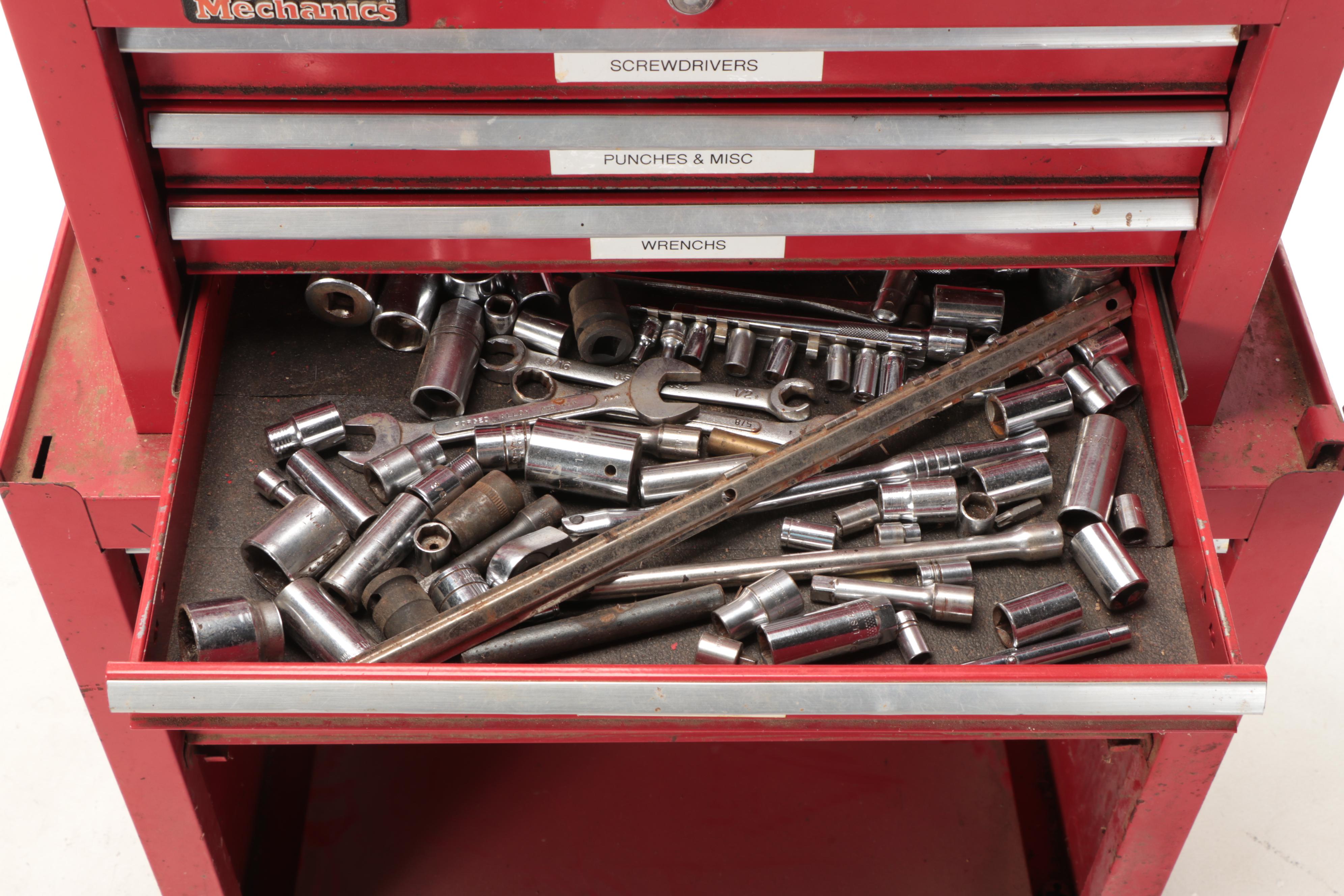 "Popular Mechanics" Tool Chest on Wheels
