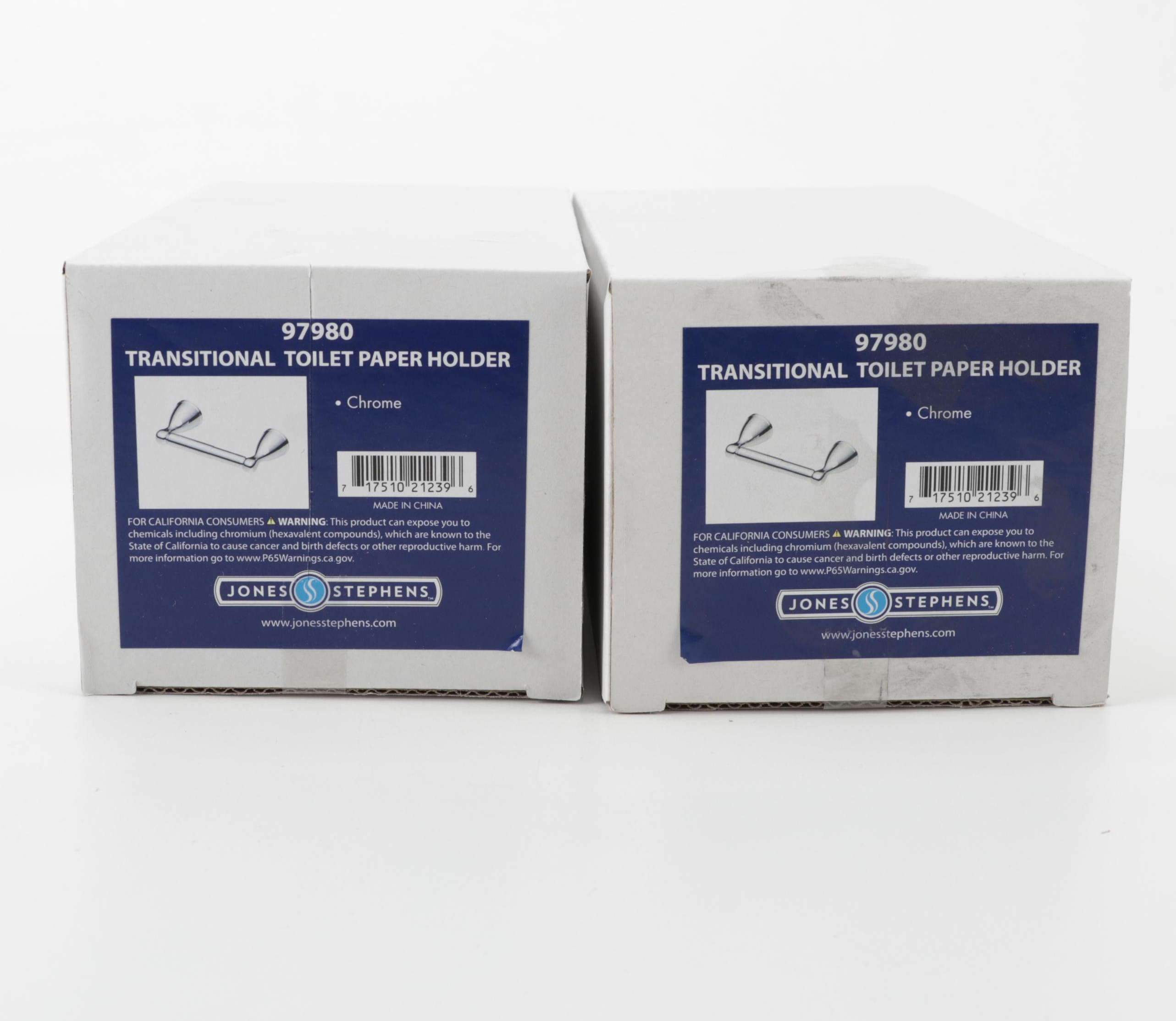 Chrome Towel Bars, Massage Showerheads and Toilet Paper Holders