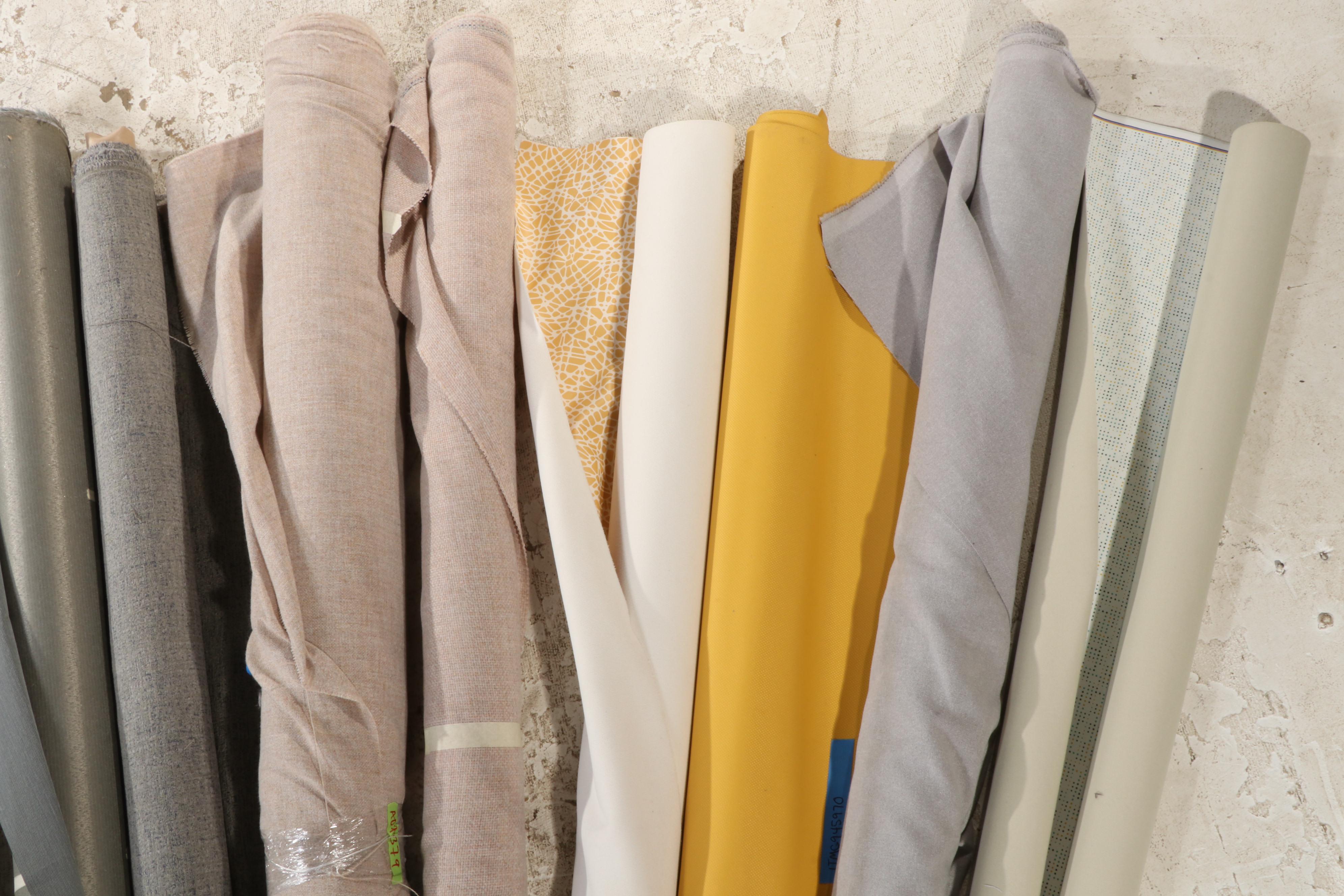 Partial Bolts of Decorator Fabric Including Haworth, Designtex Group and More