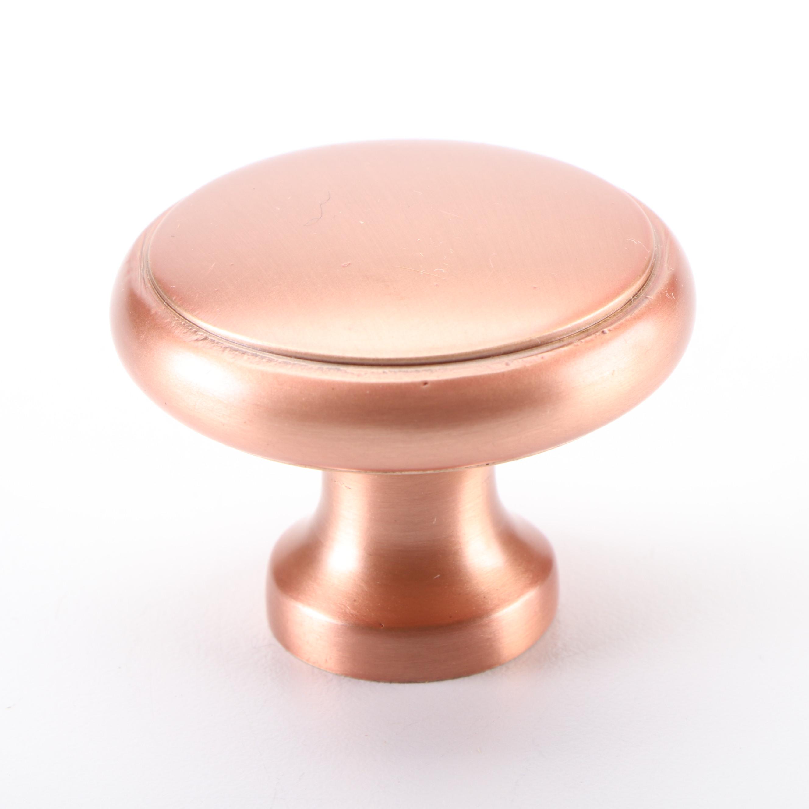 3.75'' Solid Brass Cabinet Pull and 1.50'' Brass Cabinet Knob in Satin Rose Gold