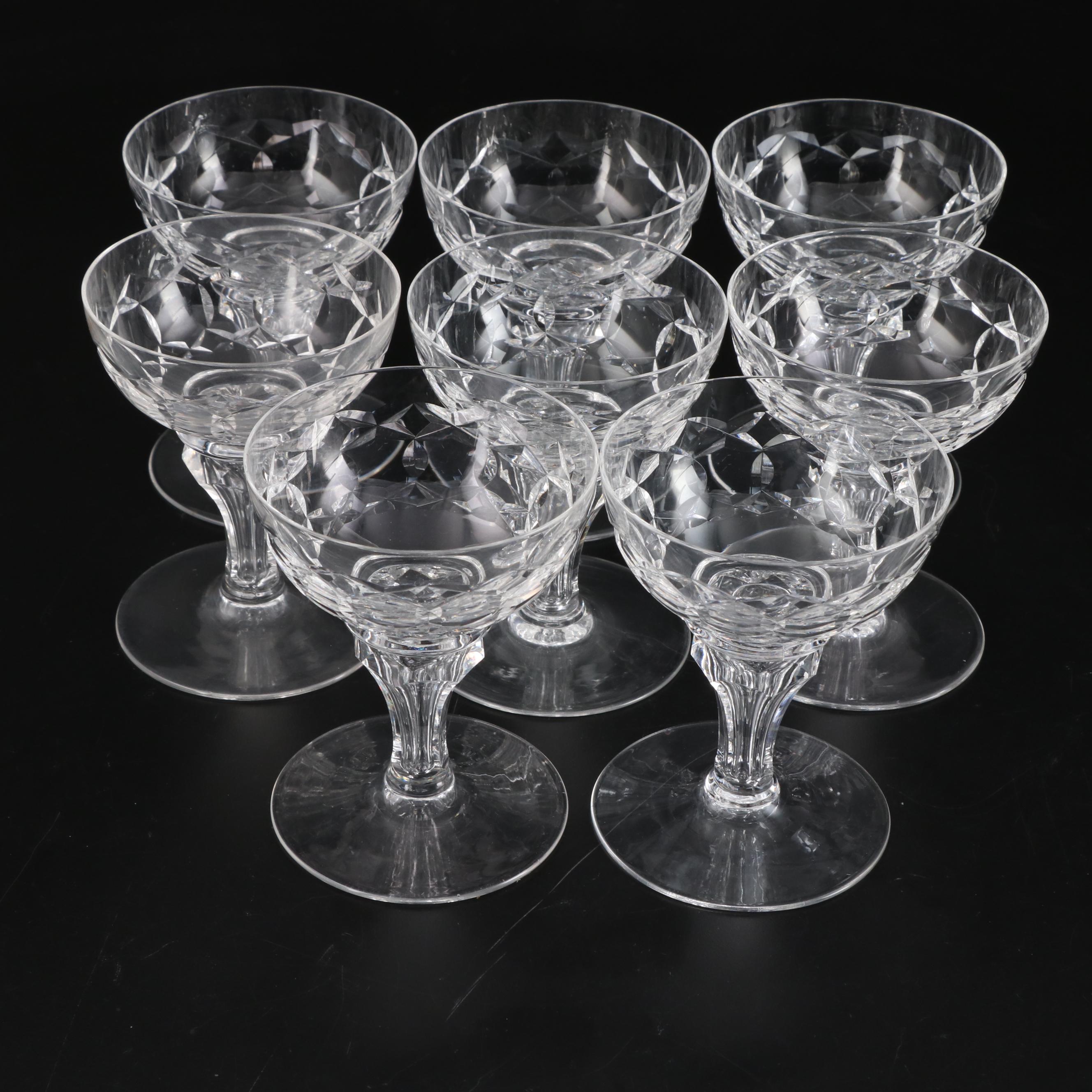 Royal Leerdam "Regal" Crystal Stemware, Mid to Late 20th Century
