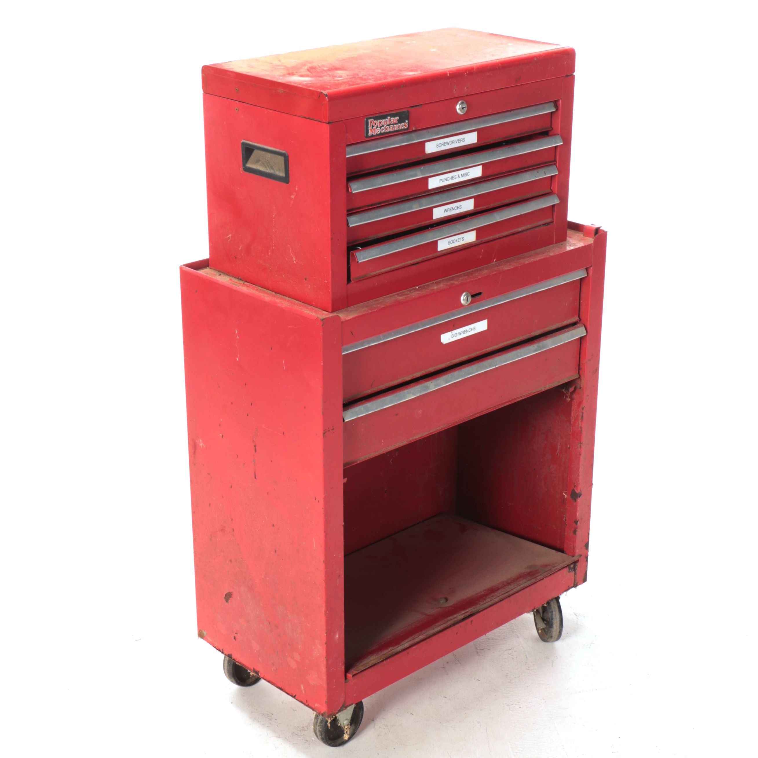 "Popular Mechanics" Tool Chest on Wheels