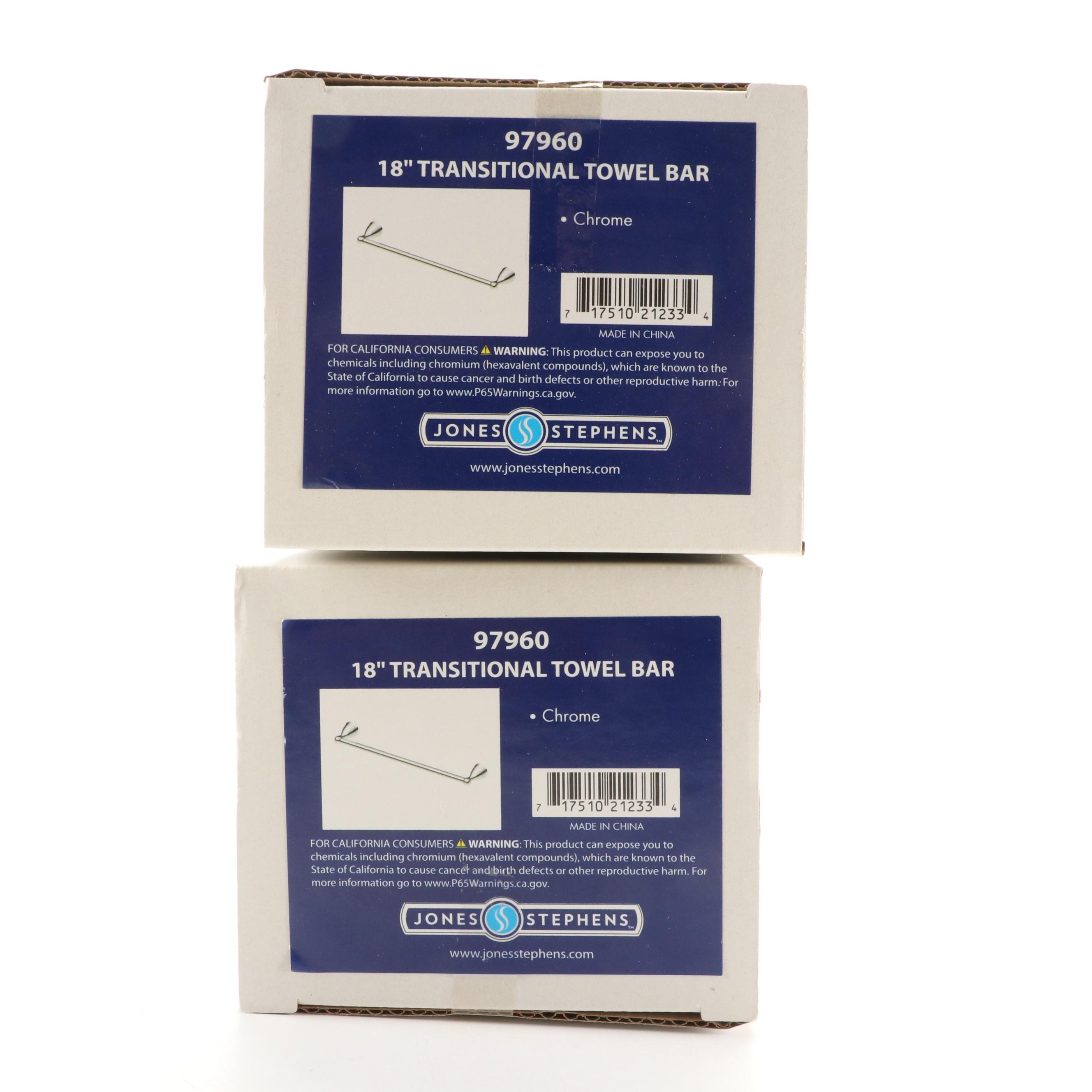 Satin Nickel Massage Showerheads, Chrome Towel Bars and Toilet Paper Holders