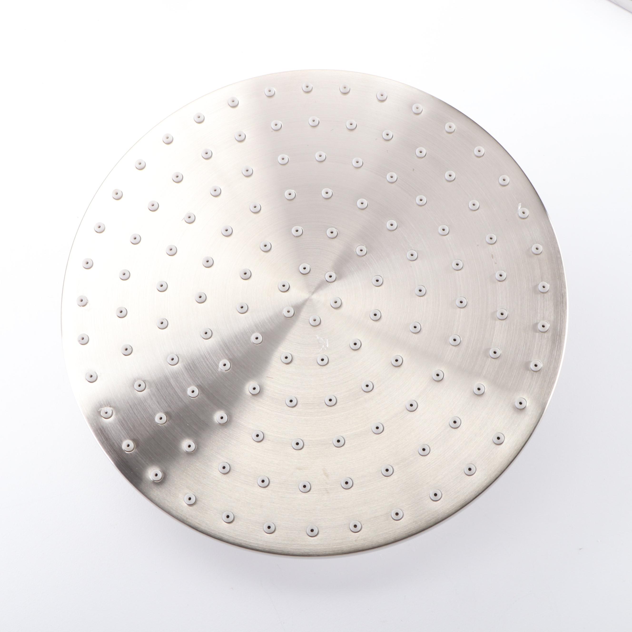 White PVC Shower Drain, 24'' Linear Shower Drain, Thermostatic Shower System