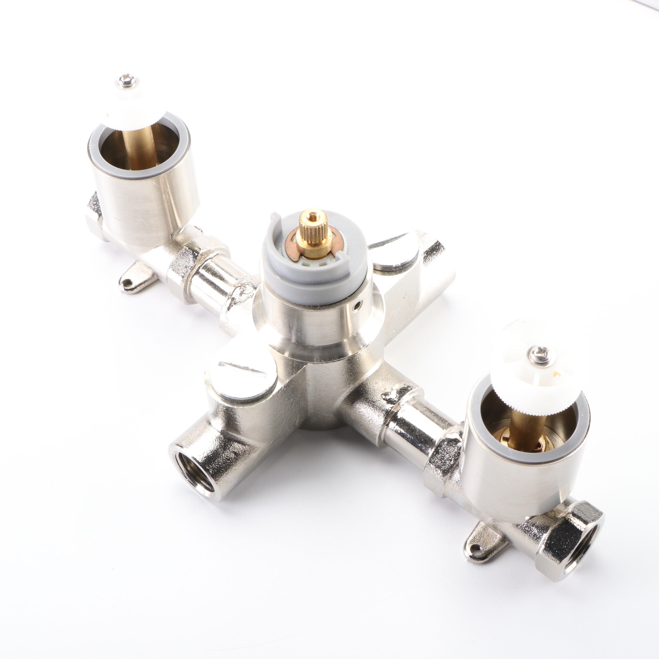 White PVC Shower Drain, 24'' Linear Shower Drain, Thermostatic Shower System