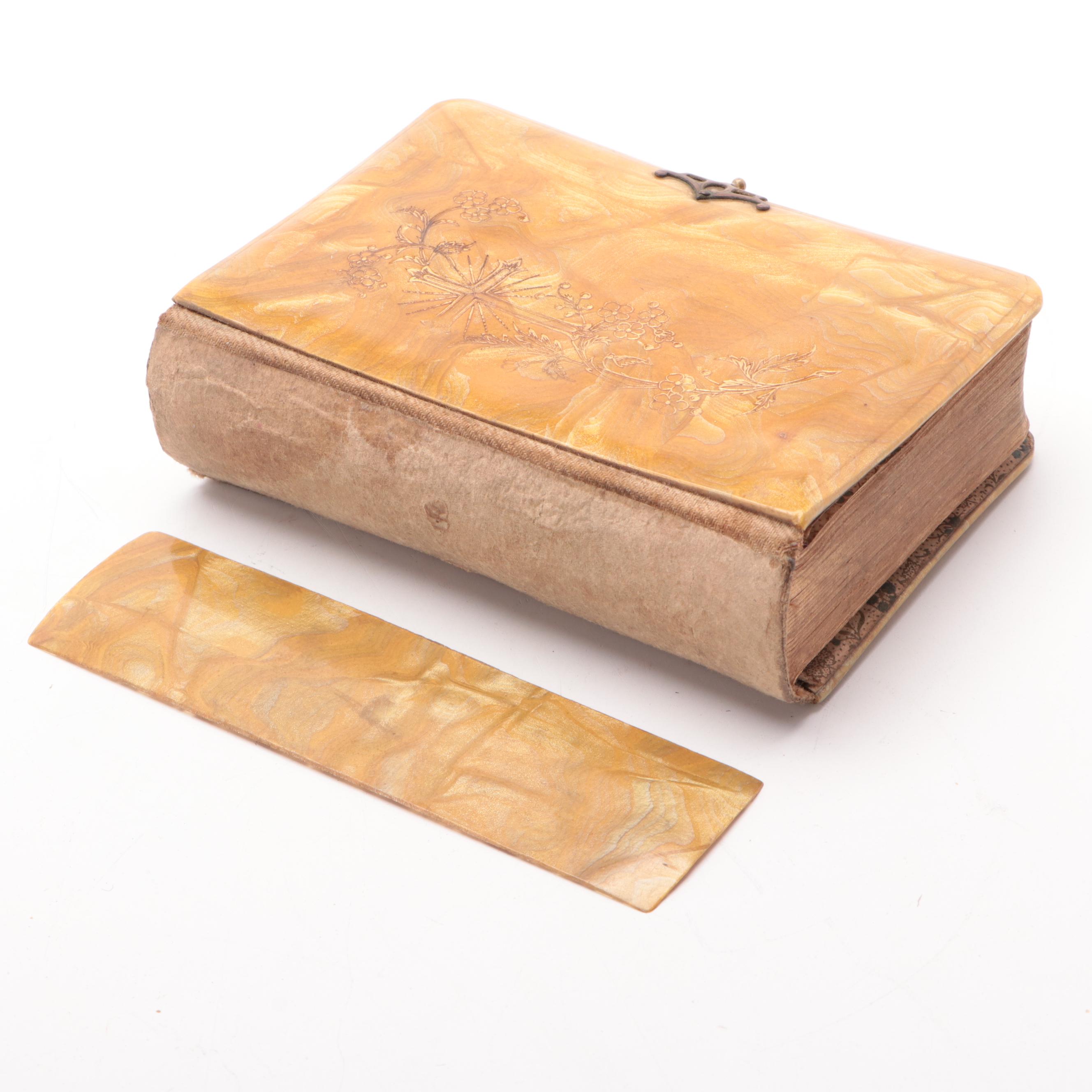 Croatian "The Bell of Heaven or the Call to Piety" Prayer Book, Late 19th C.