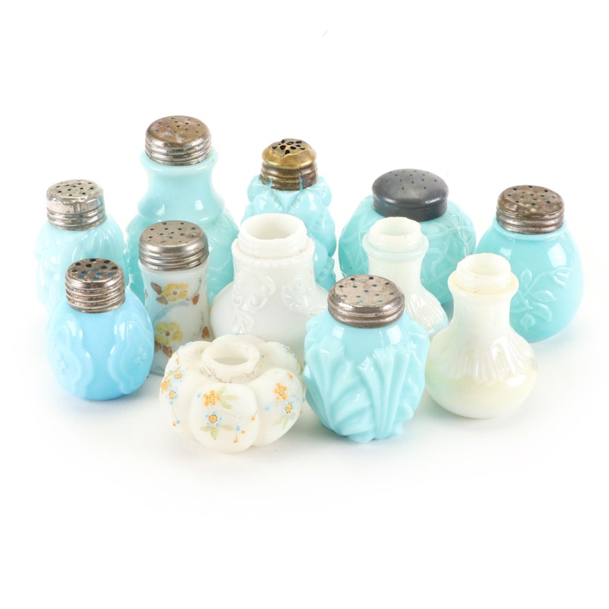 Dithridge & Co. with Other Glass Shakers, Late 19th/ Early 20th Century