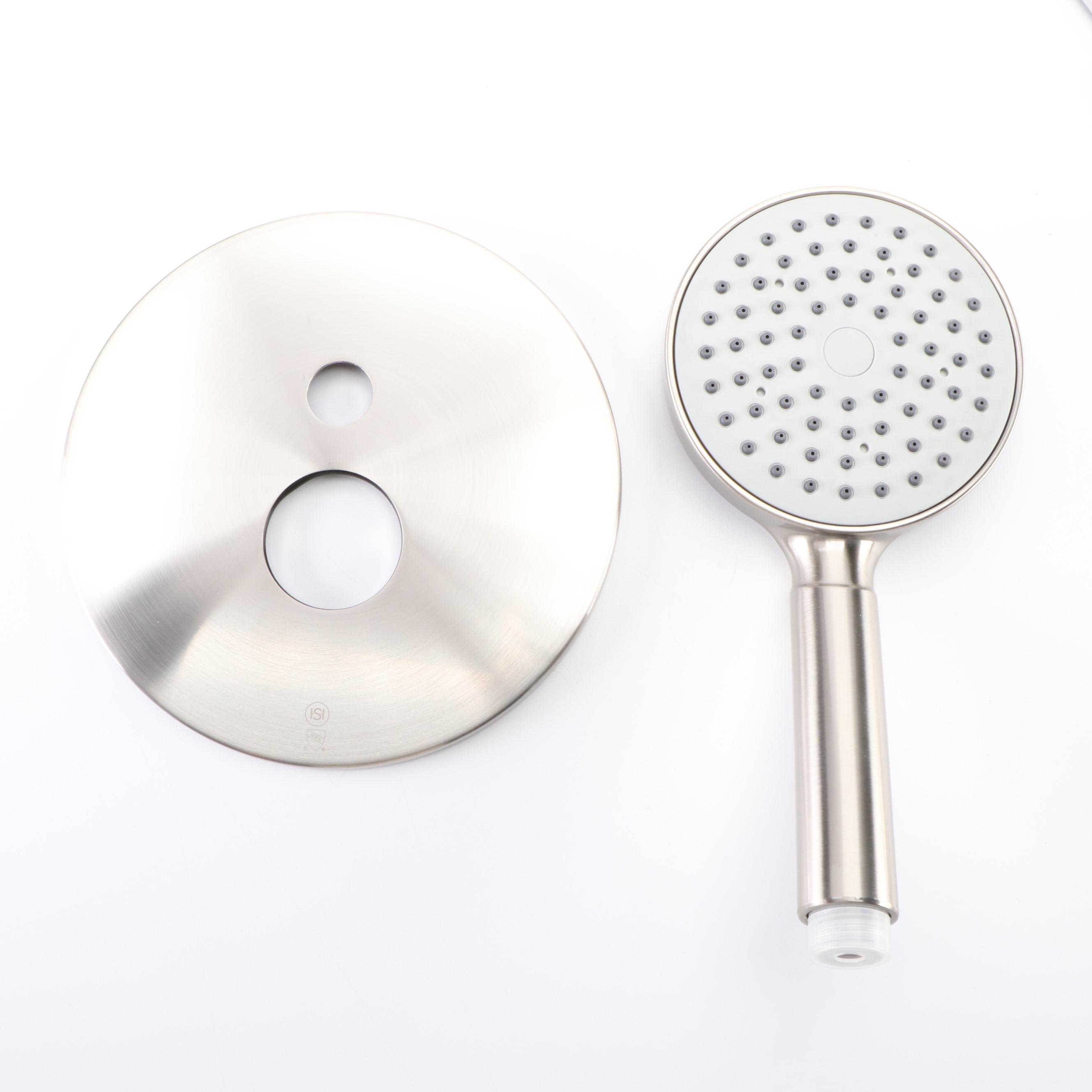 White PVC Shower Drain, Rainfall Shower System and Linear Shower Drain