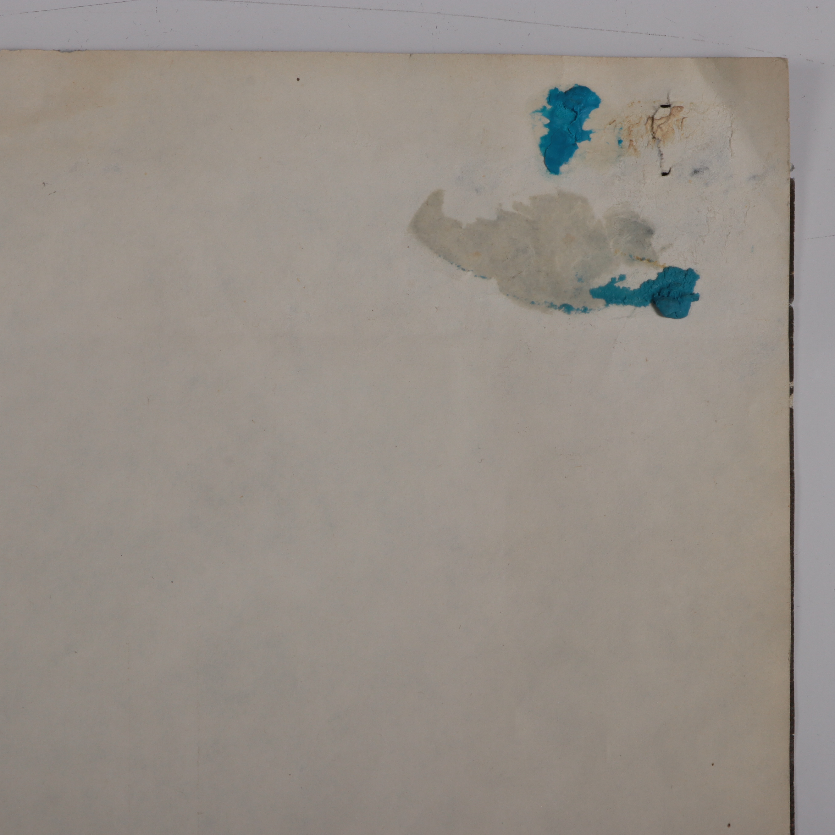 Offset Lithograph of a Nativity Scene