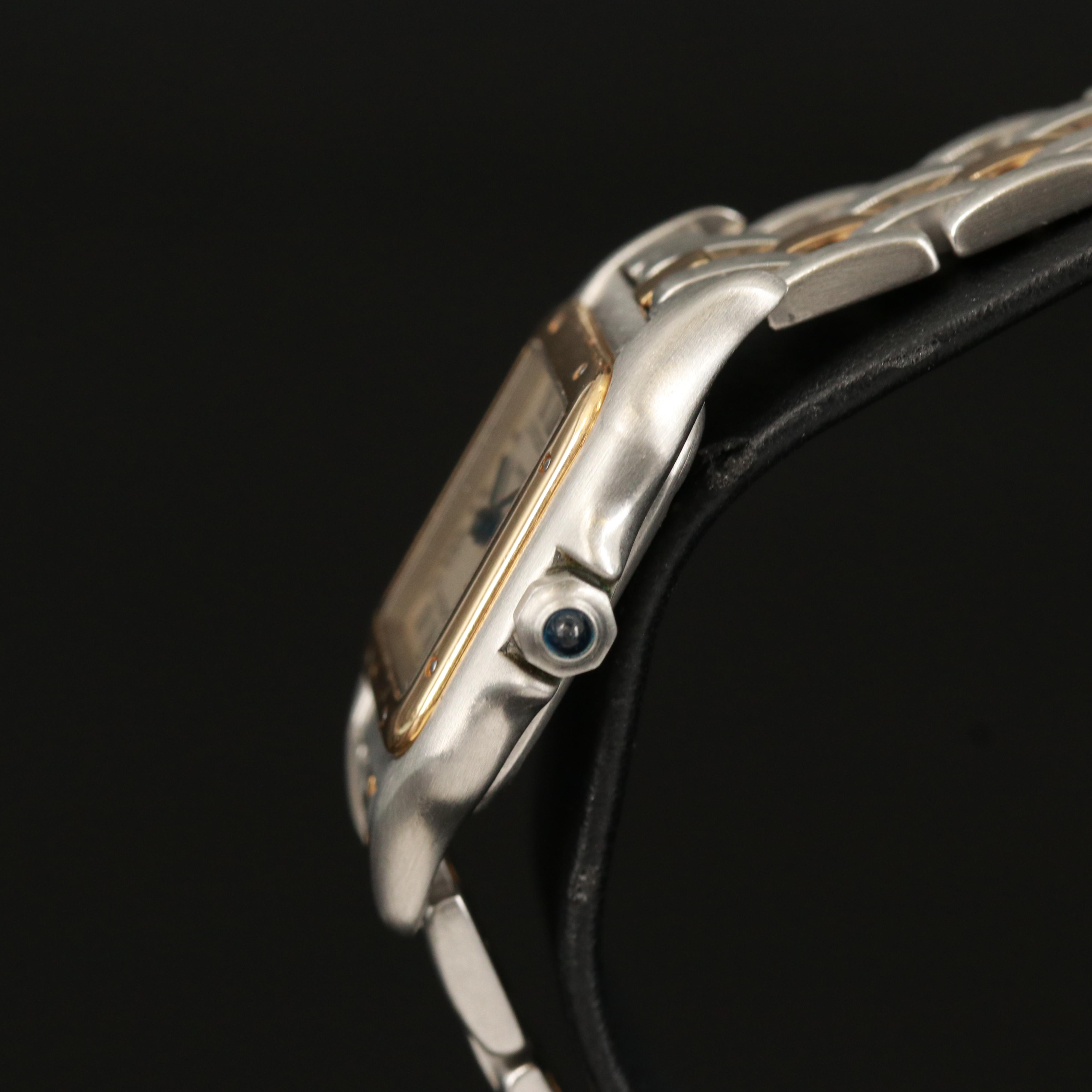 Cartier Panthere 18K and Stainless Steel Quartz Watch