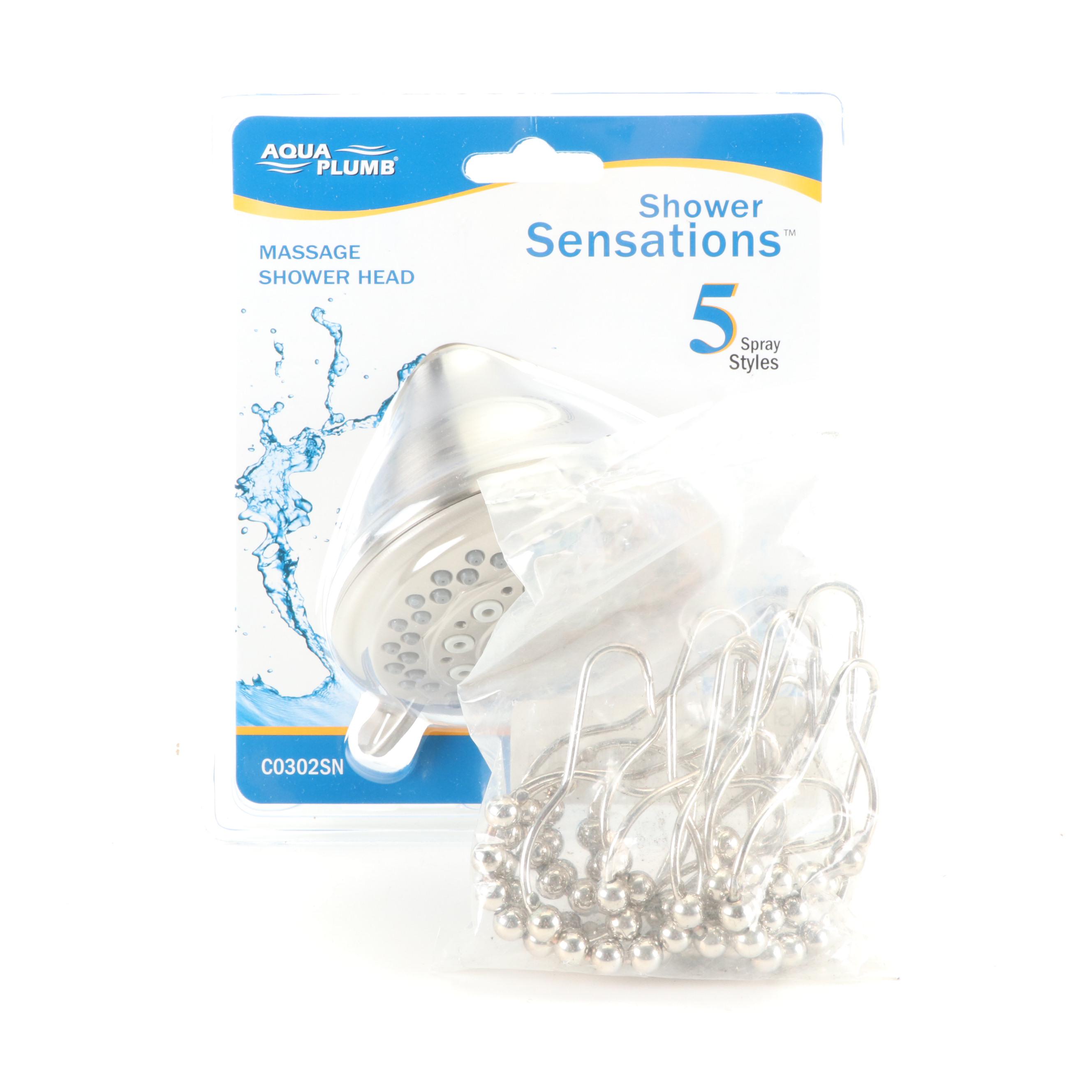 Kitchen Faucet Sets, Showerhead, Toilet Paper Holder, Shower Rings, Towel Bar