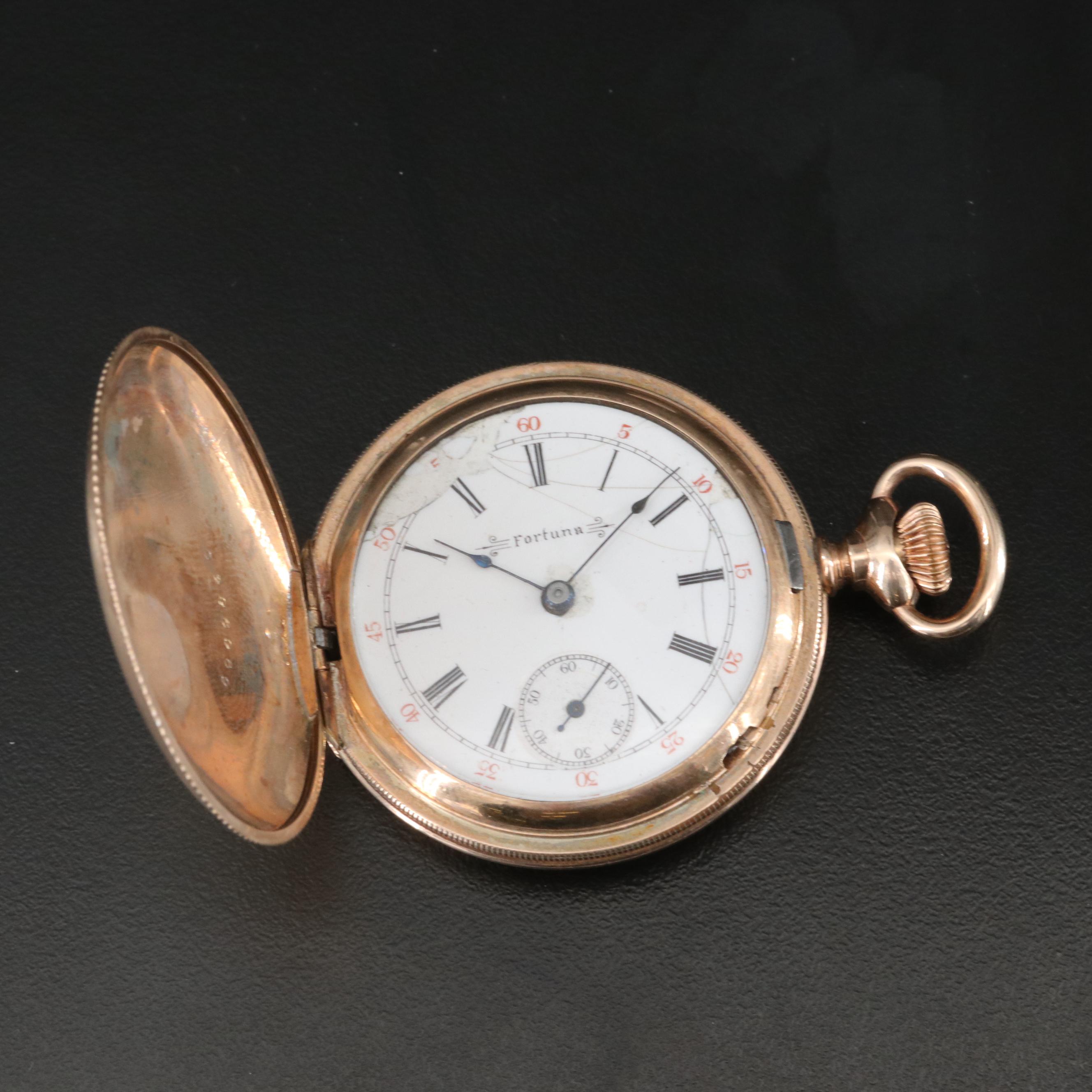 Fortuna By Trenton Watch Co. Pocket Watch