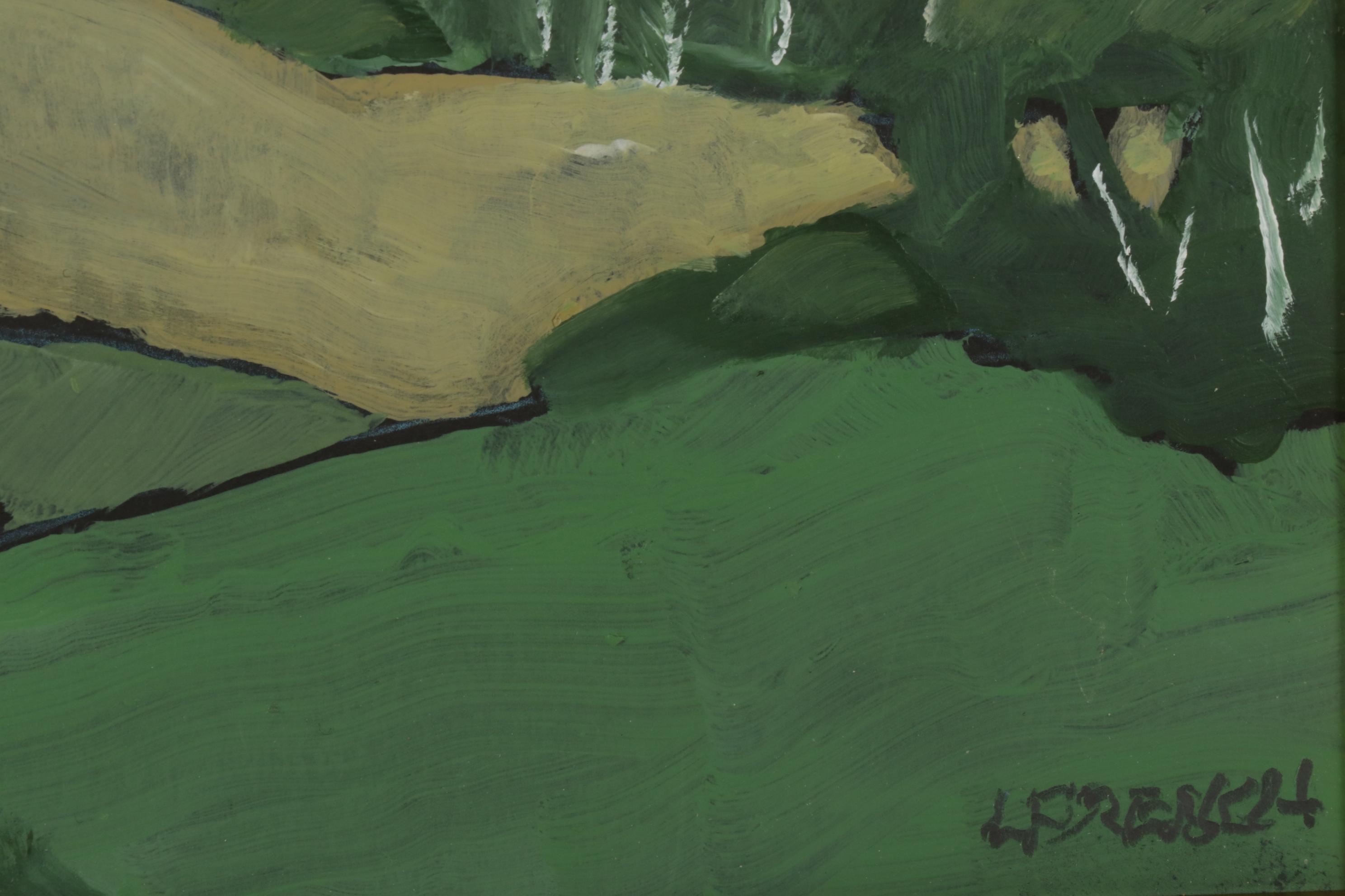 Lynne French Landscape Oil Painting, 21st Century