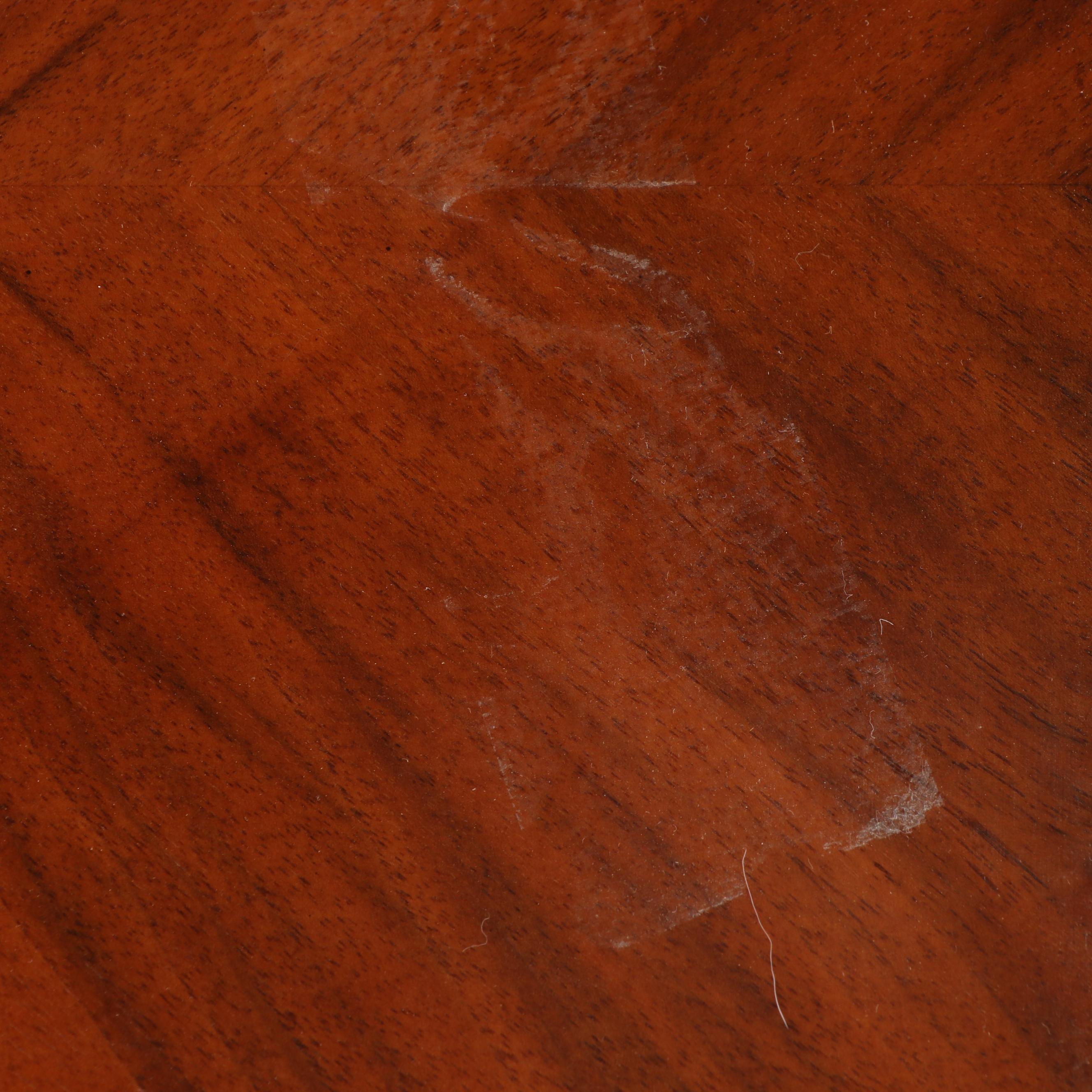 Stanley Furniture Walnut Four-Tier Side Table