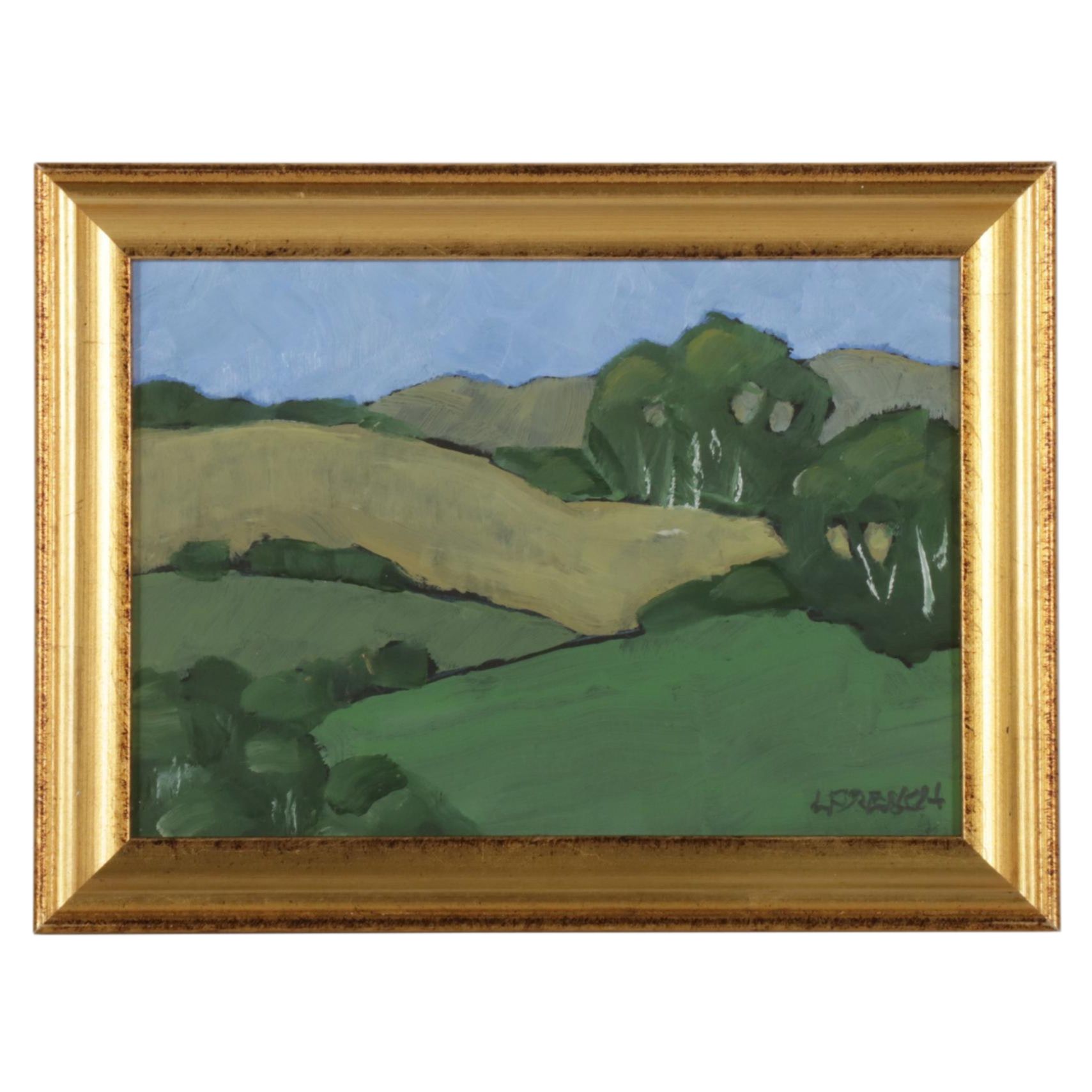 Lynne French Landscape Oil Painting, 21st Century