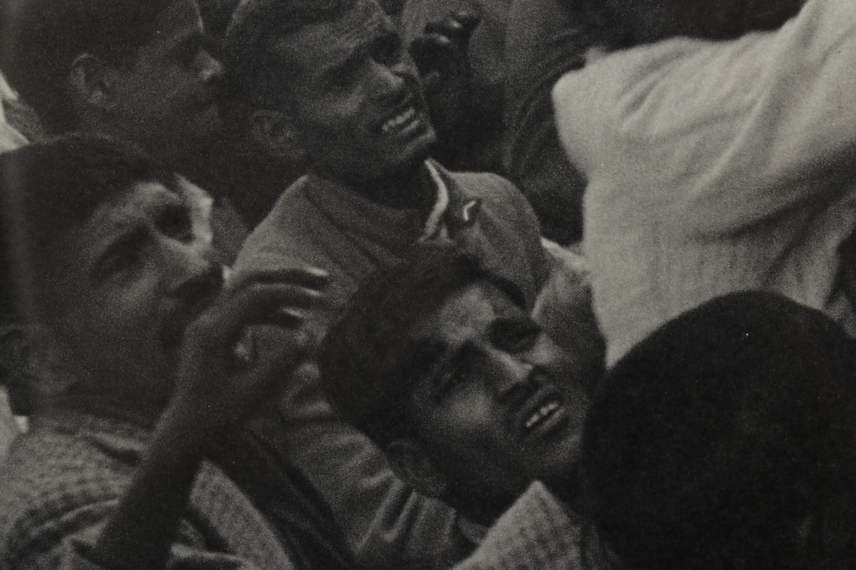 Henri Cartier-Bresson Rotogravure of the Procession of Gandhi's Ashes, 1952