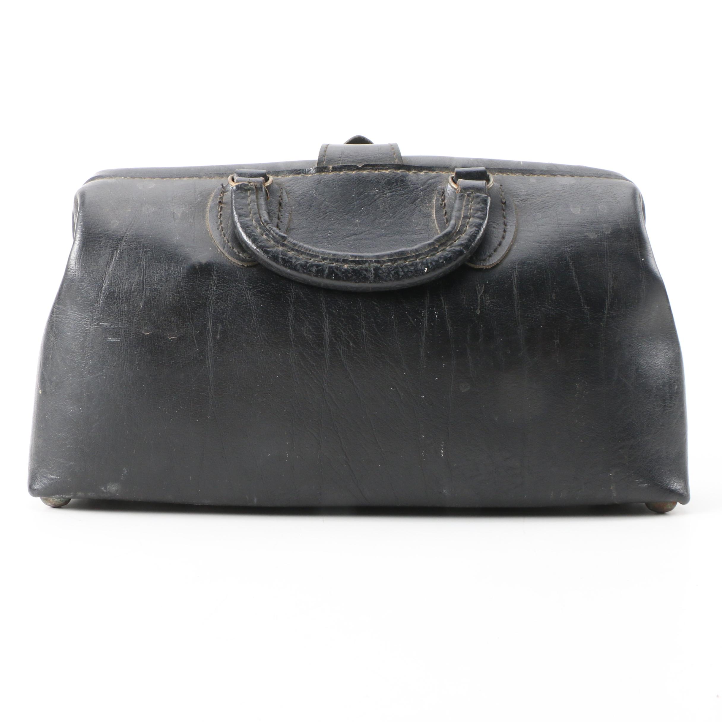 Black Leather Doctor's Bag