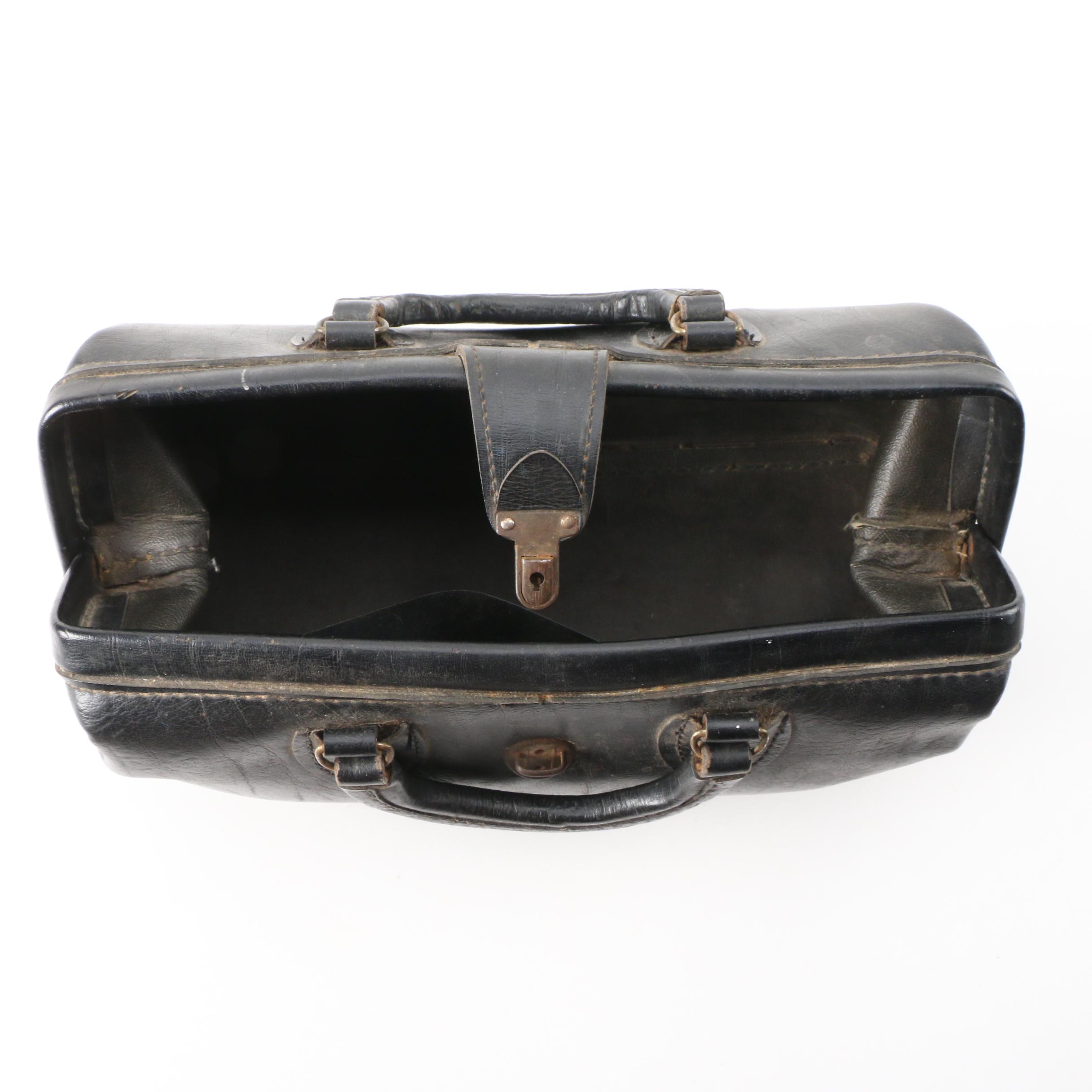 Black Leather Doctor's Bag