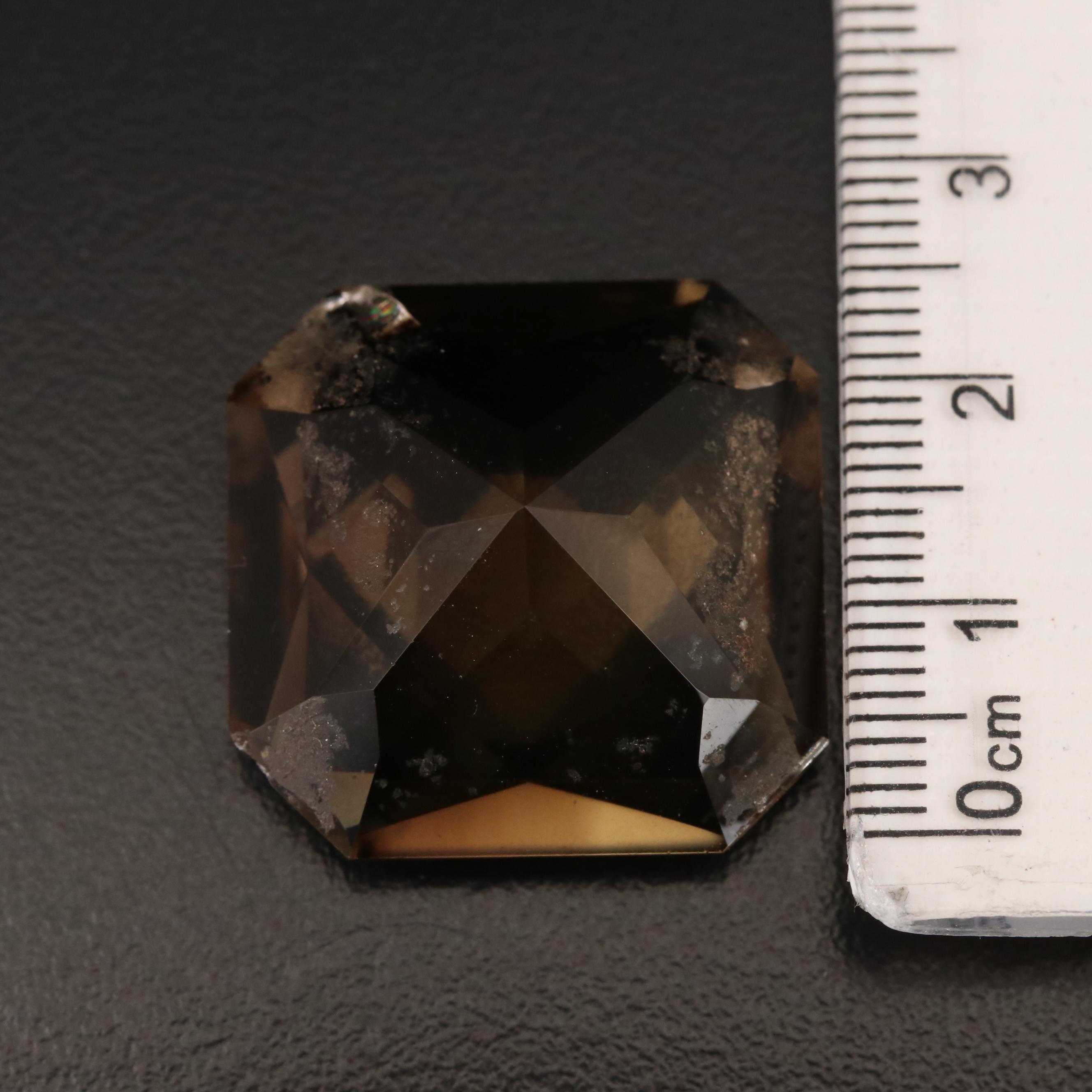 Loose 105.14 CTW Smoky Quartz