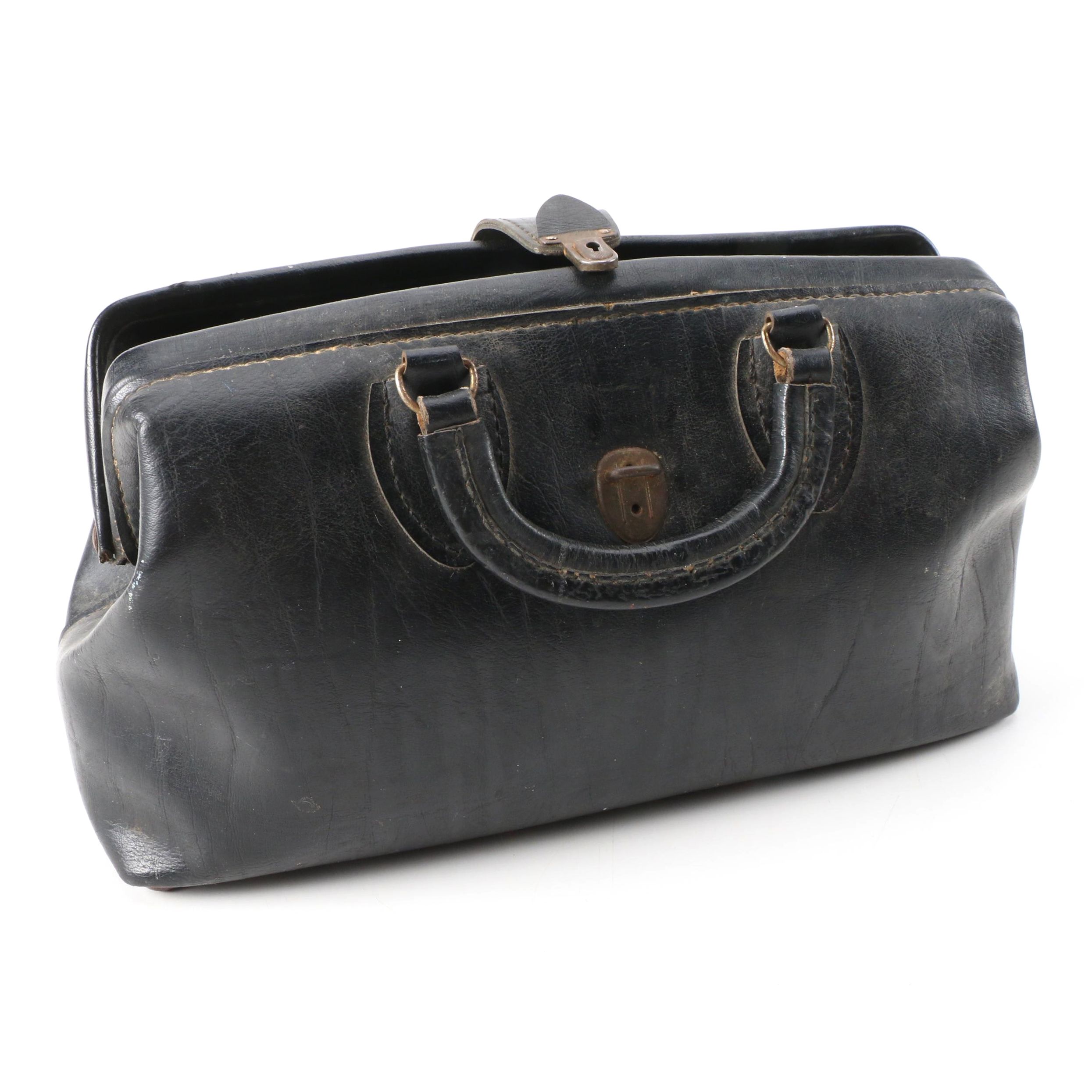 Black Leather Doctor's Bag