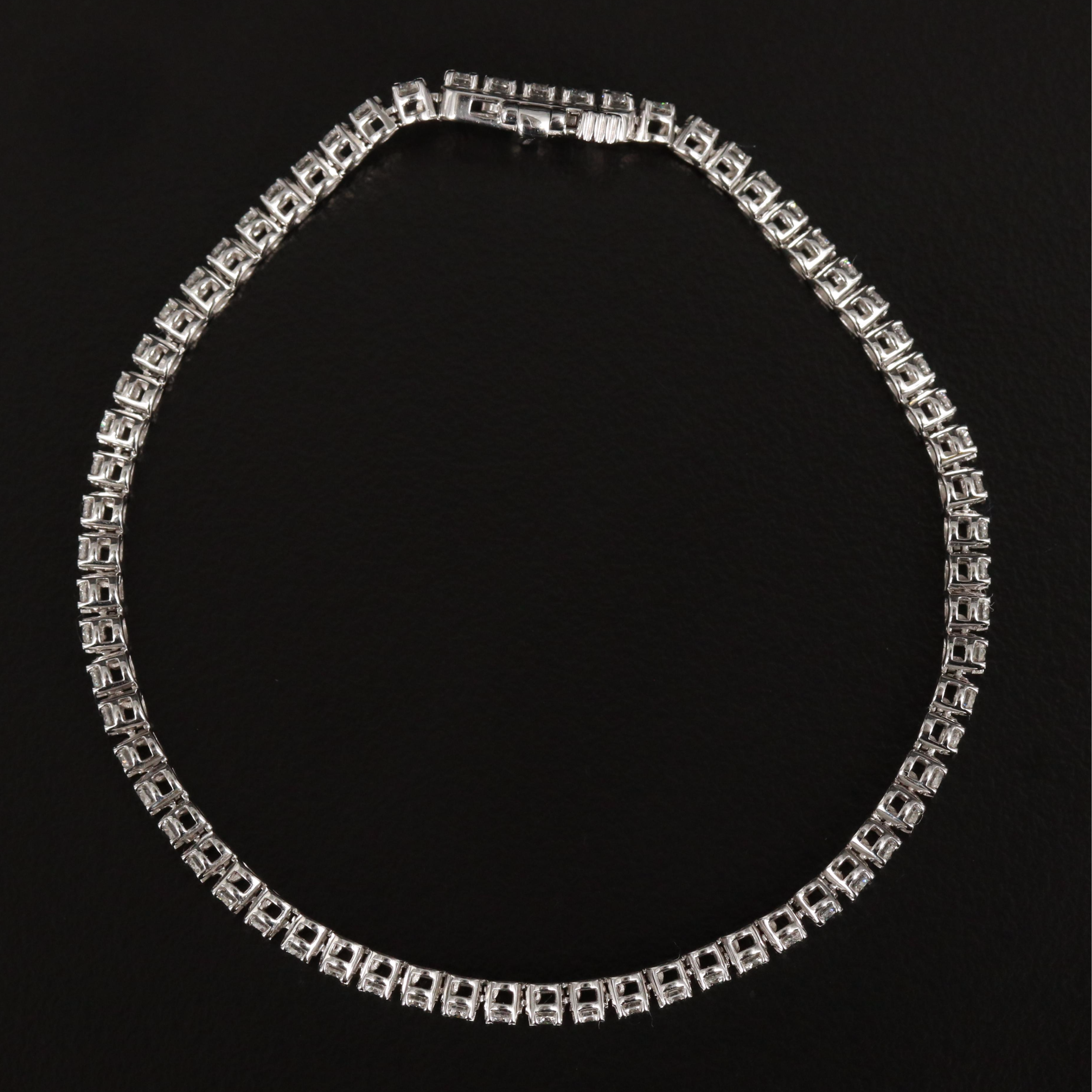 14K 1.84 CTW Diamond Tennis Bracelet