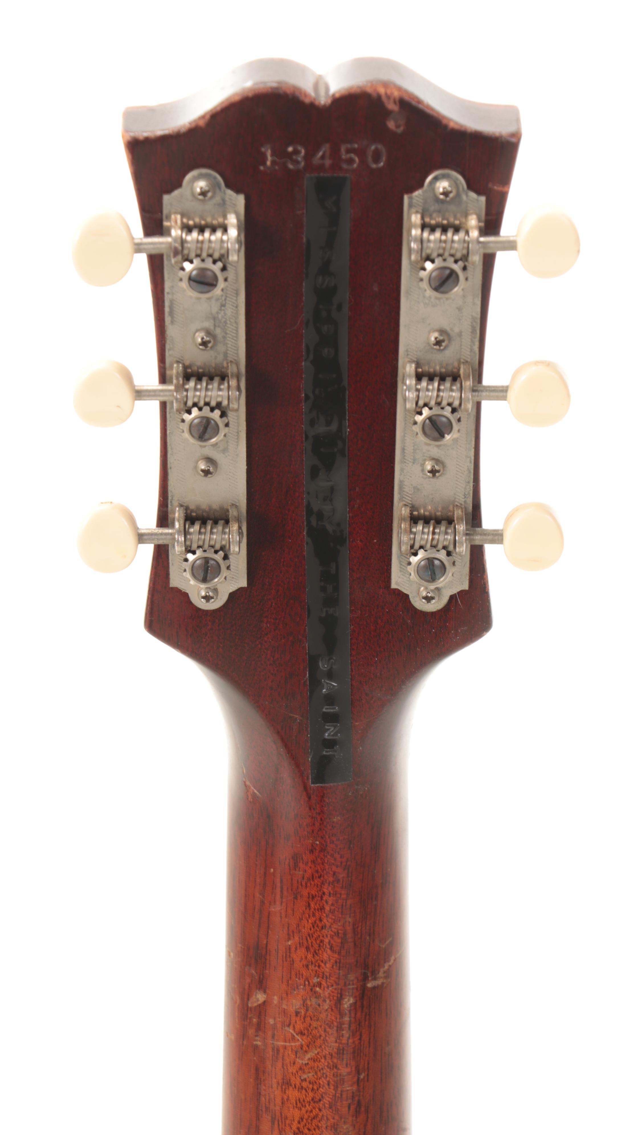 Guild M-65 "Freshman" 3/4 Size Semi-Hollow Electric Guitar with Case, 1960