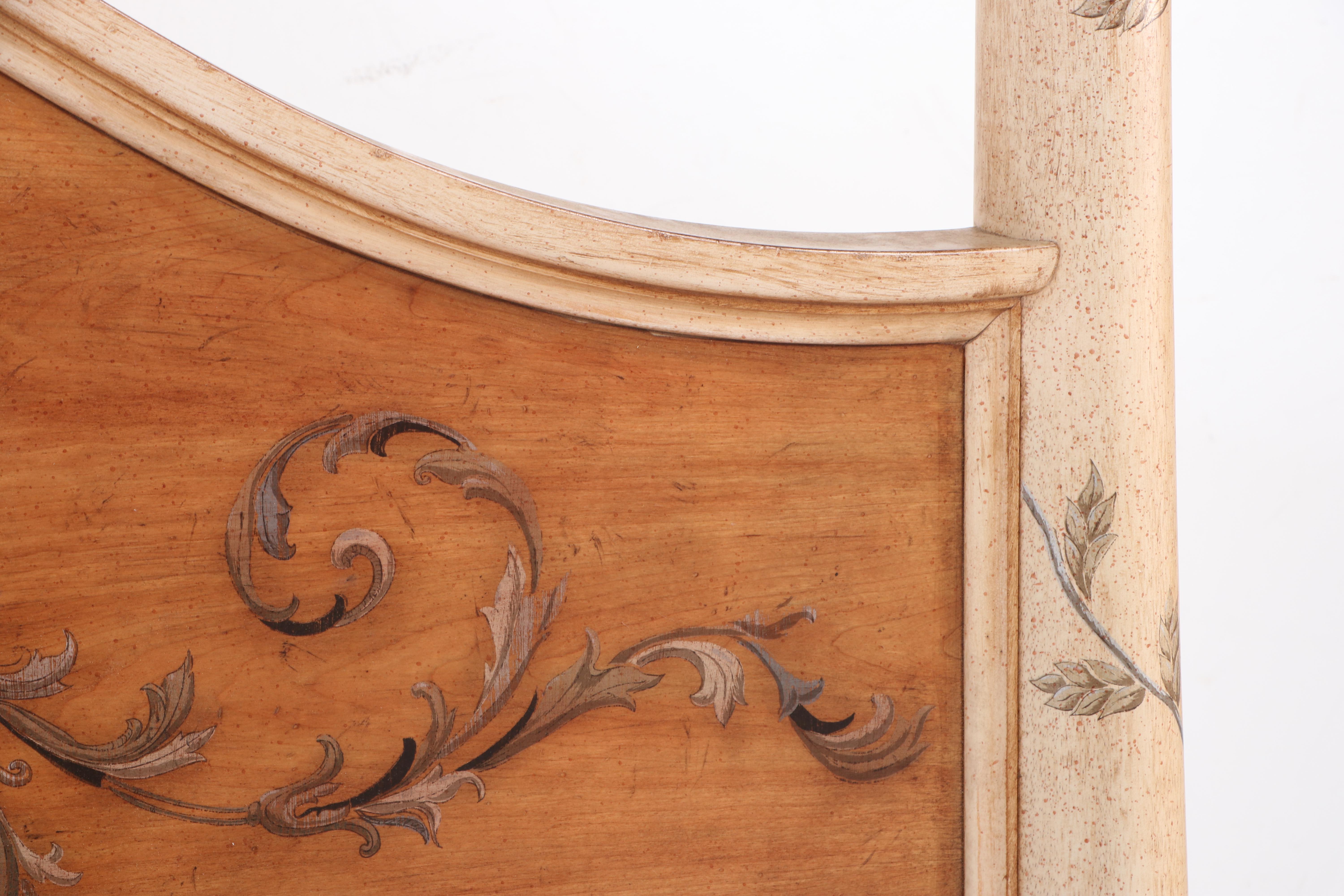 Ferguson Copeland Ltd. "Venetian" Paint-Decorated King Size Bed Frame