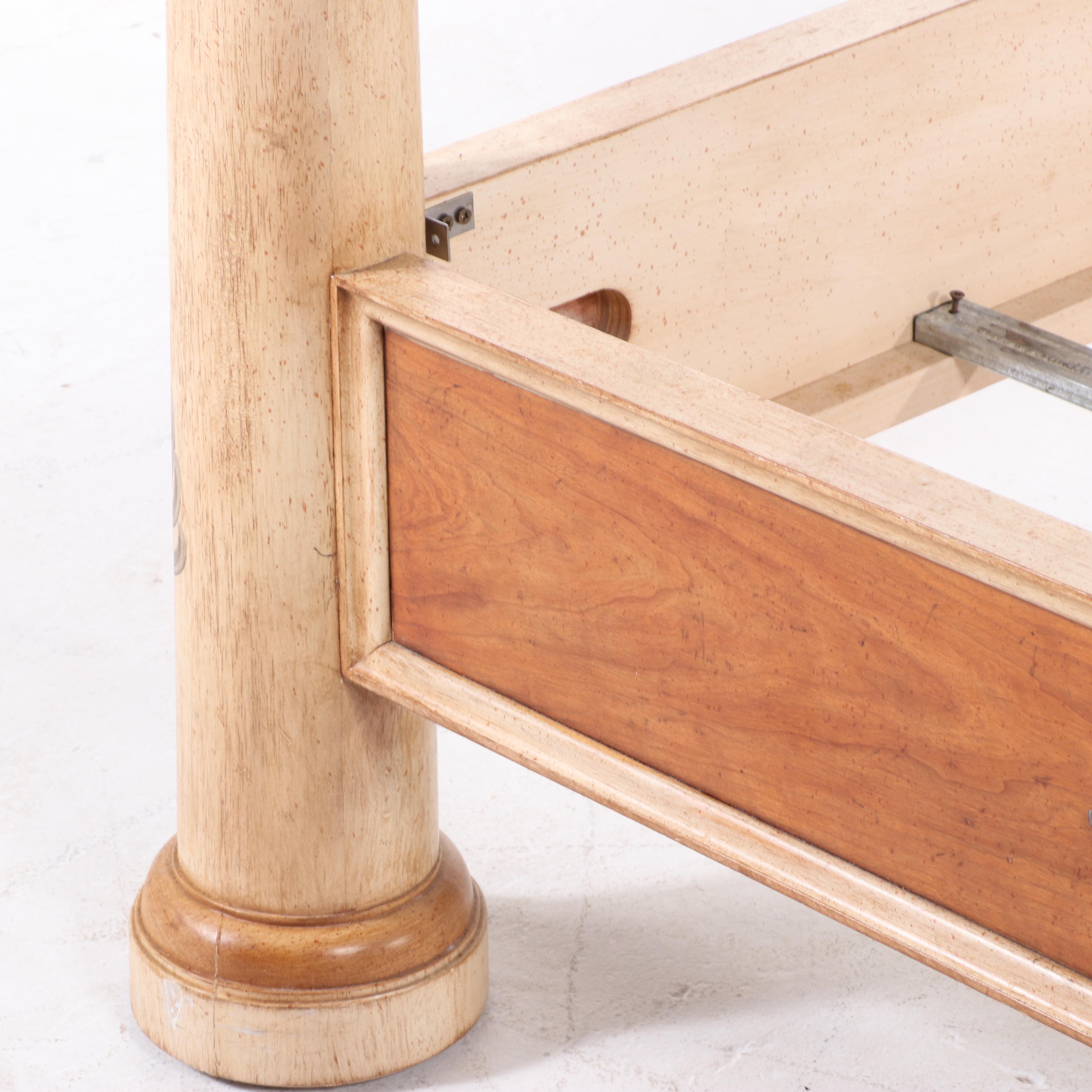 Ferguson Copeland Ltd. "Venetian" Paint-Decorated King Size Bed Frame