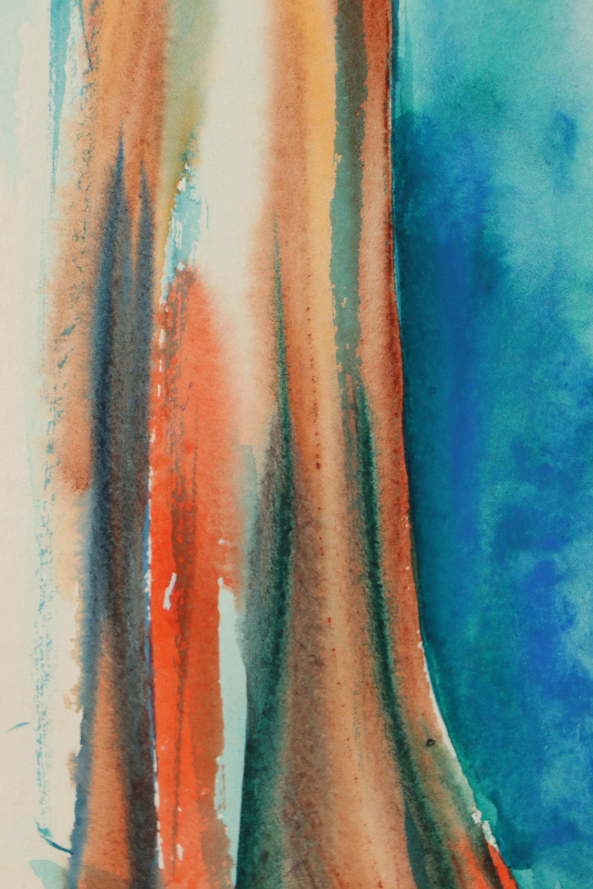 Margaret Voelker-Ferrier Watercolor Fashion Illustrations