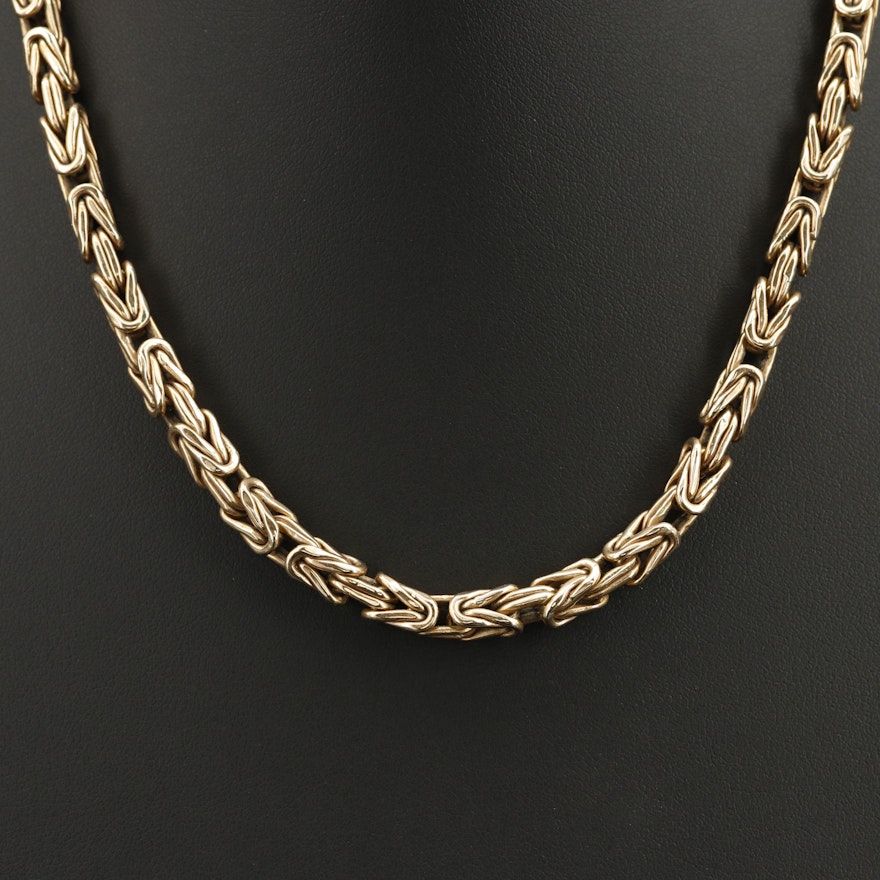 14K Byzantine Chain Necklace
