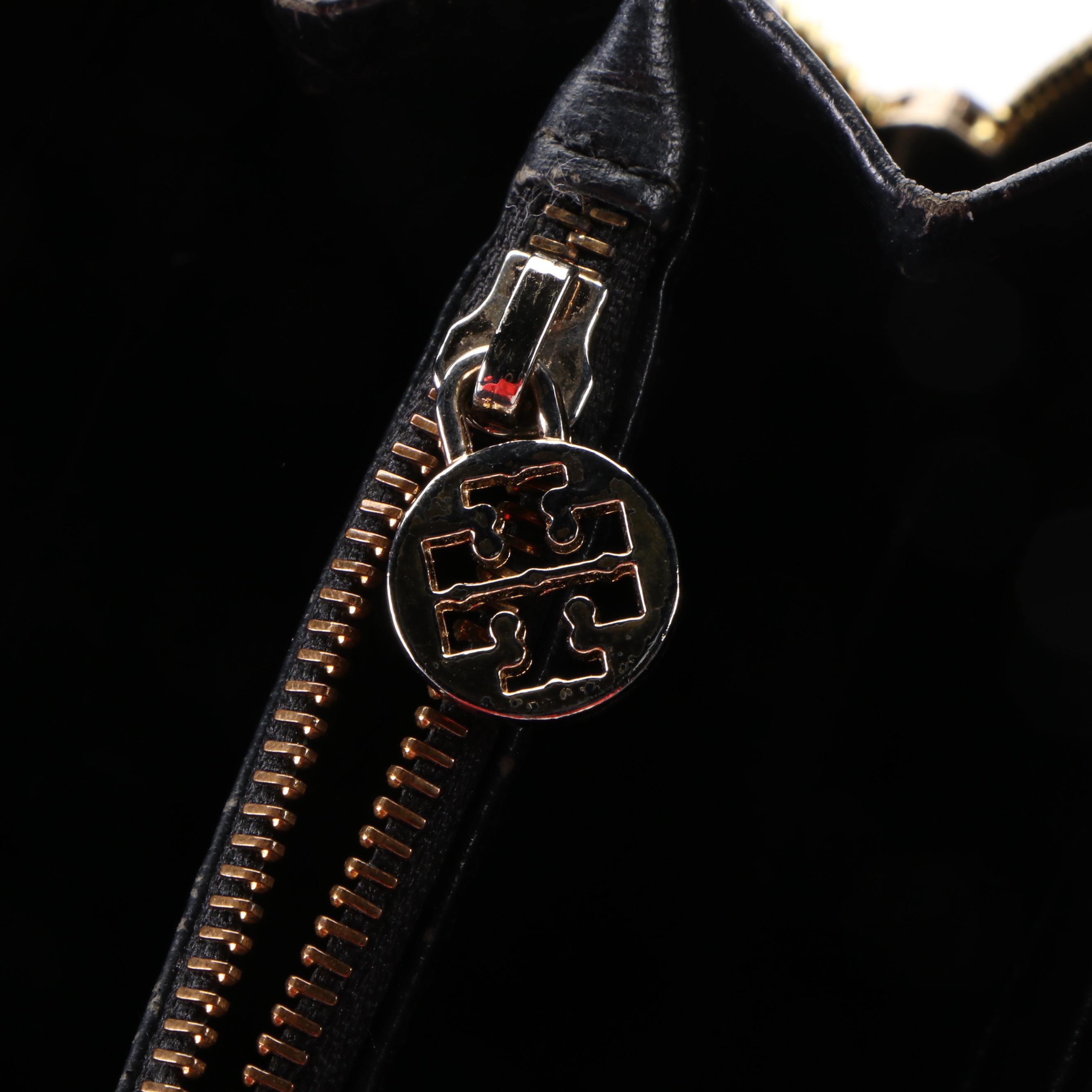 Tory Burch Continental Zip-Around Wallet in Patent Leather